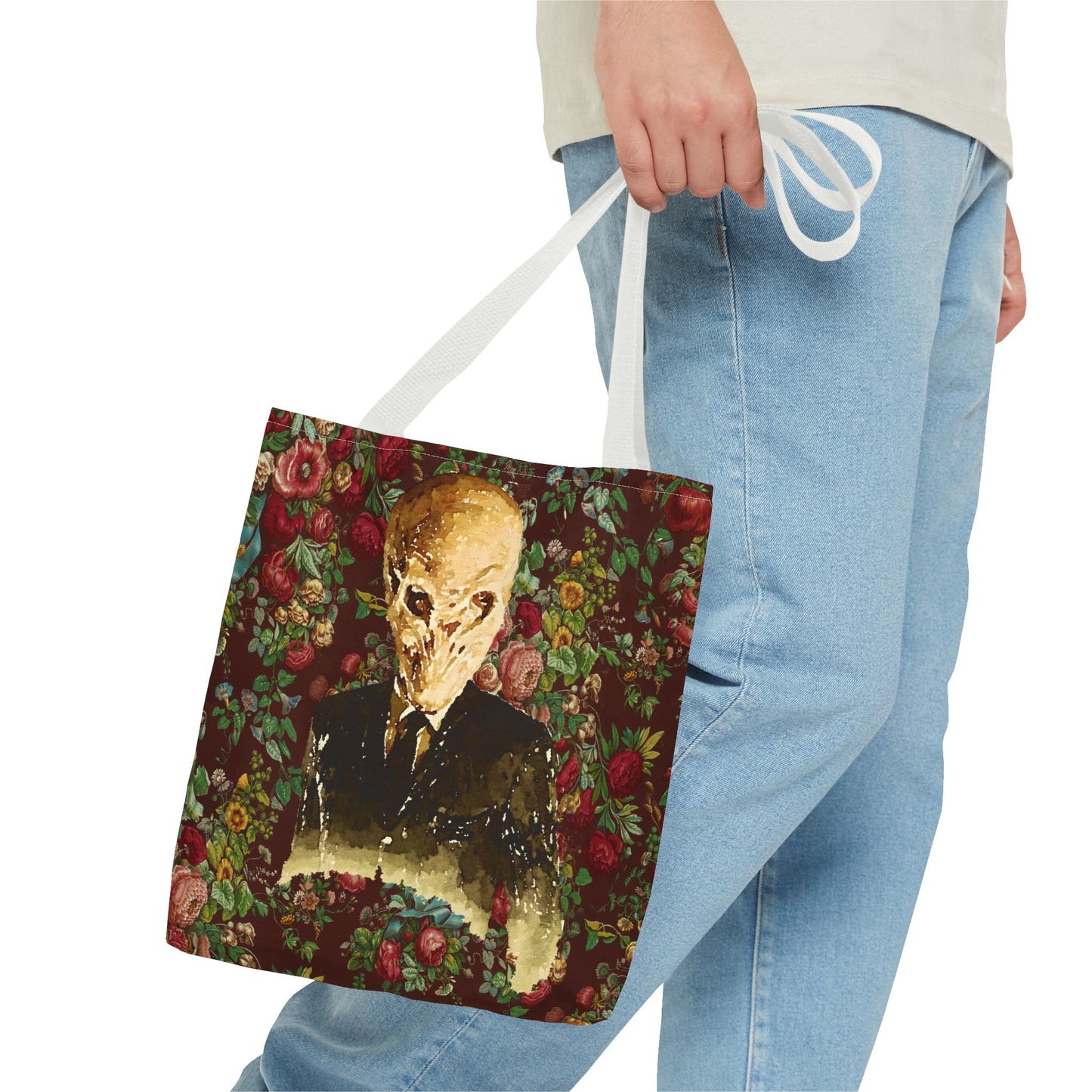 The Silence Tote Bag, Sci-Fi Fan Gift, TV Show Merchandise, Time Traveler Tote, Geeky Shoulder Bag, Whovian Accessories