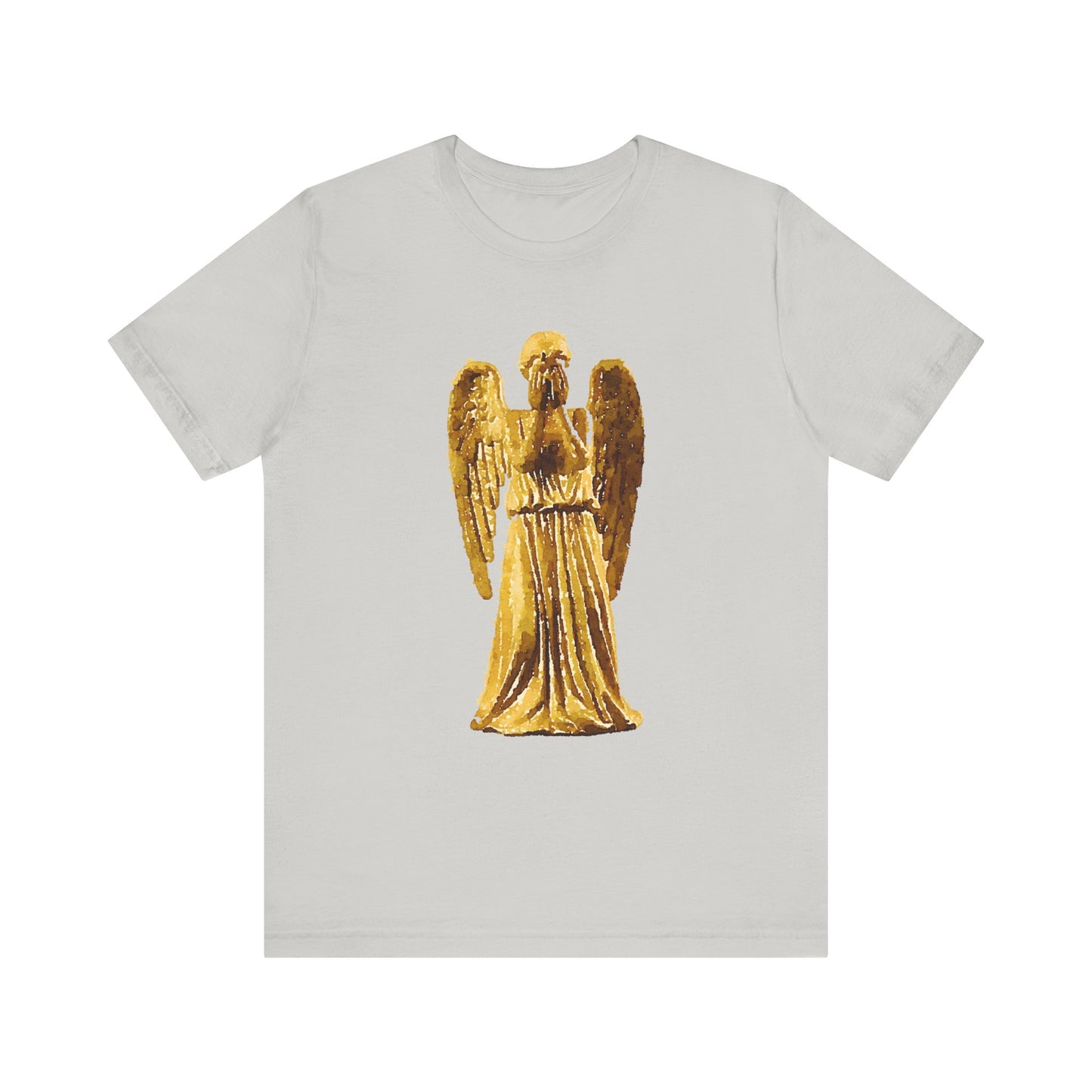 Weeping Angels Doctor Who Tshirt, Unisex Tee, Short Sleeve Top, Sci-Fi Fan Shirt, Retro TV Series Apparel