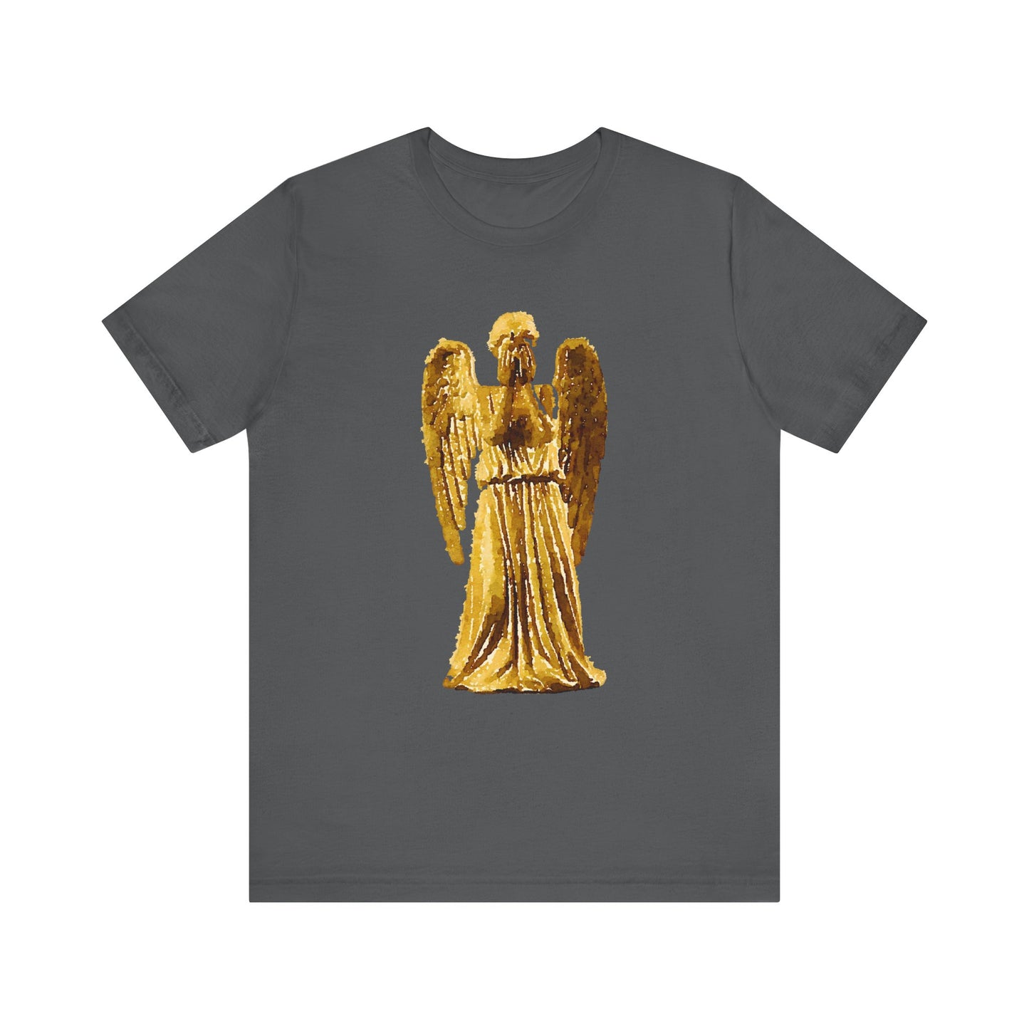 Weeping Angels Doctor Who Tshirt, Unisex Tee, Short Sleeve Top, Sci-Fi Fan Shirt, Retro TV Series Apparel