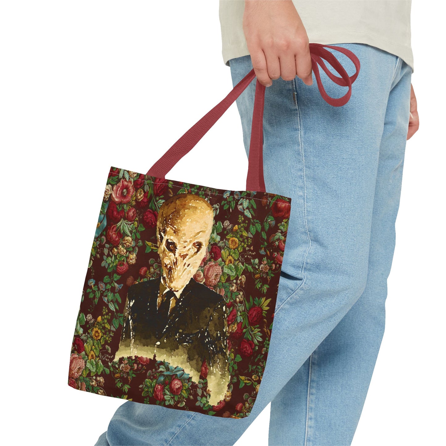 The Silence Tote Bag, Sci-Fi Fan Gift, TV Show Merchandise, Time Traveler Tote, Geeky Shoulder Bag, Whovian Accessories