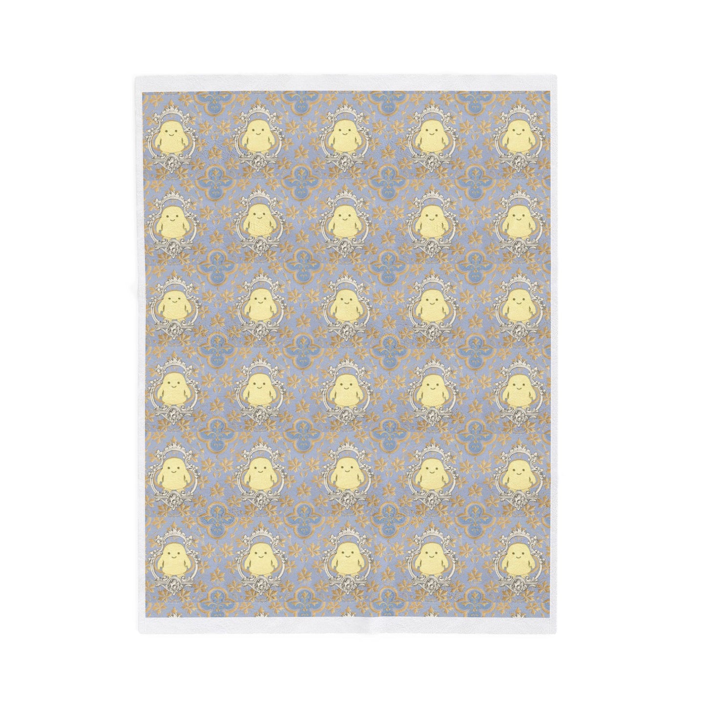 Doctor Who Adipose Pattern Velveteen Plush Blanket