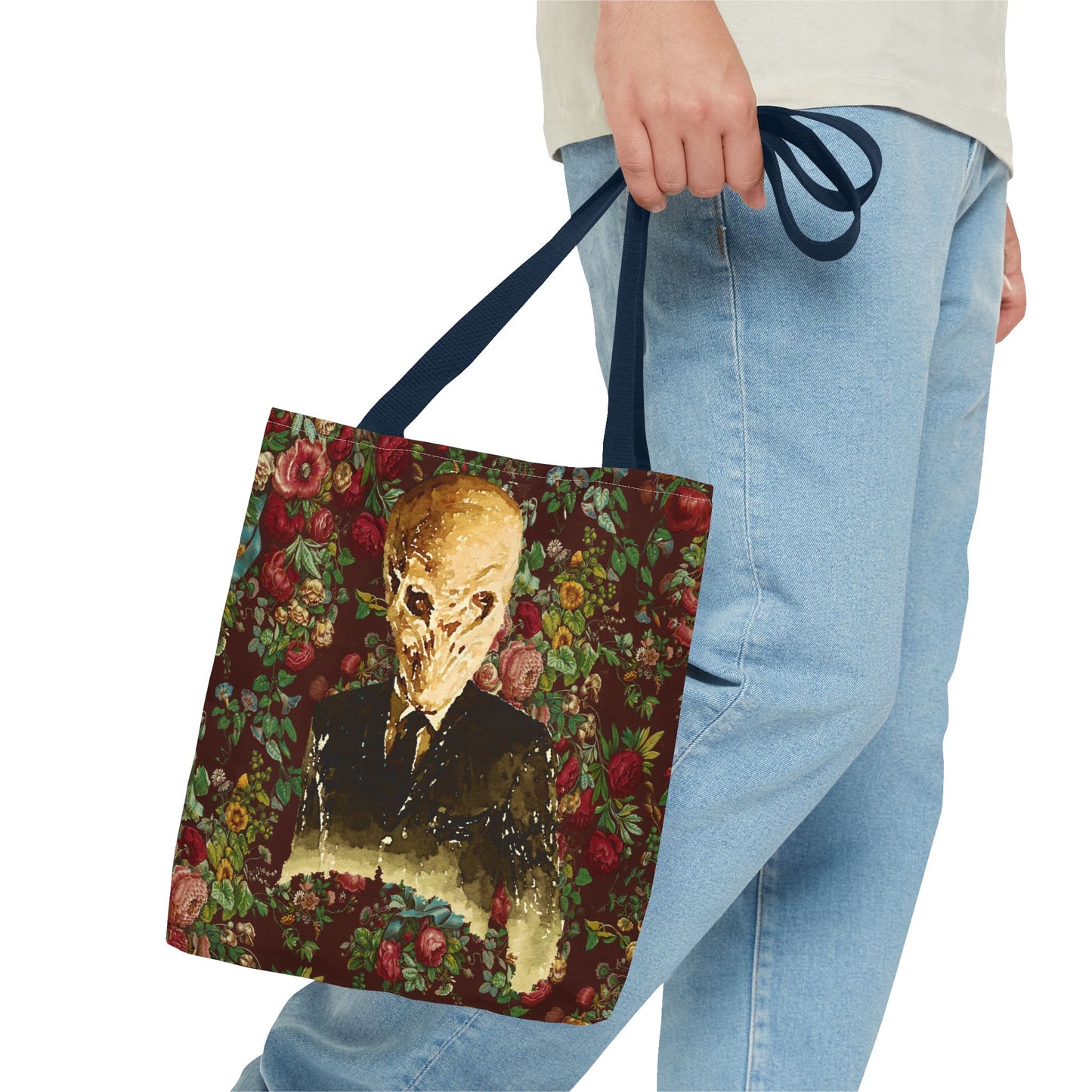 The Silence Tote Bag, Sci-Fi Fan Gift, TV Show Merchandise, Time Traveler Tote, Geeky Shoulder Bag, Whovian Accessories