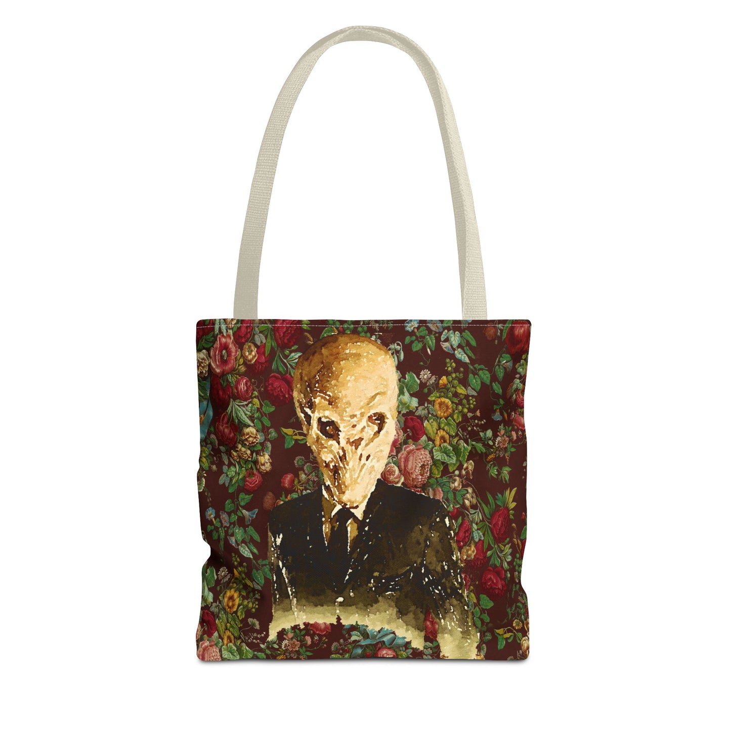The Silence Tote Bag, Sci-Fi Fan Gift, TV Show Merchandise, Time Traveler Tote, Geeky Shoulder Bag, Whovian Accessories