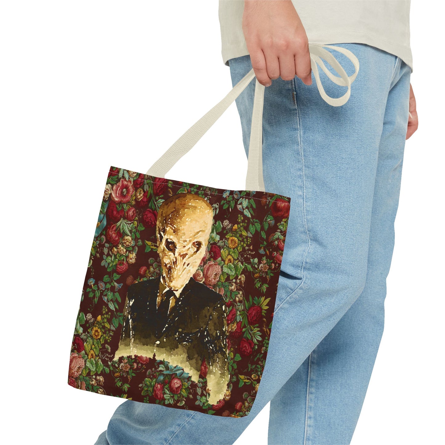 The Silence Tote Bag, Sci-Fi Fan Gift, TV Show Merchandise, Time Traveler Tote, Geeky Shoulder Bag, Whovian Accessories