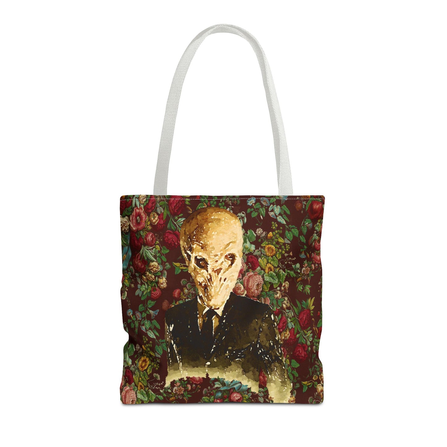 The Silence Tote Bag, Sci-Fi Fan Gift, TV Show Merchandise, Time Traveler Tote, Geeky Shoulder Bag, Whovian Accessories