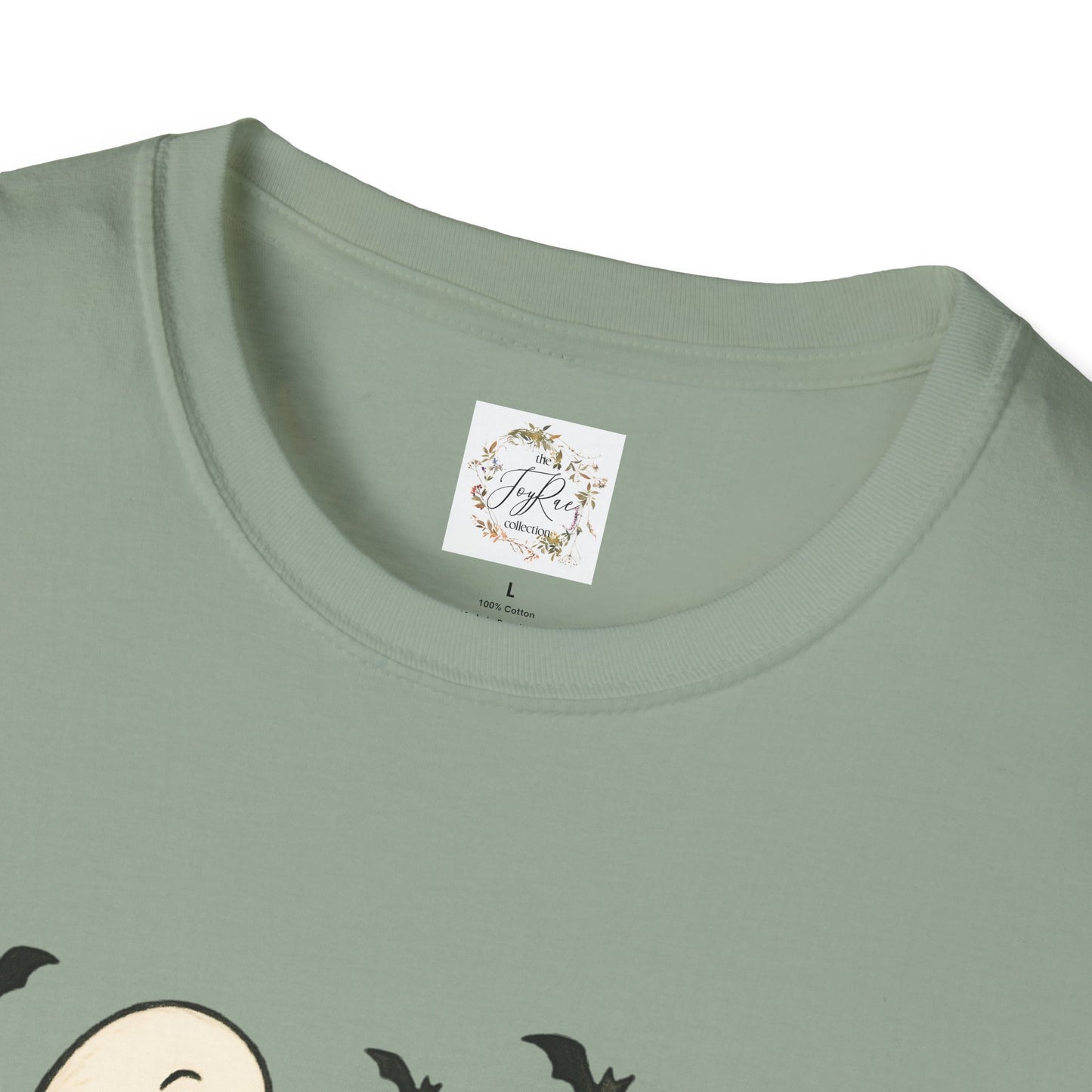Goose Bumps Unisex T-Shirt - Two Geese Pumpkins Halloween Design