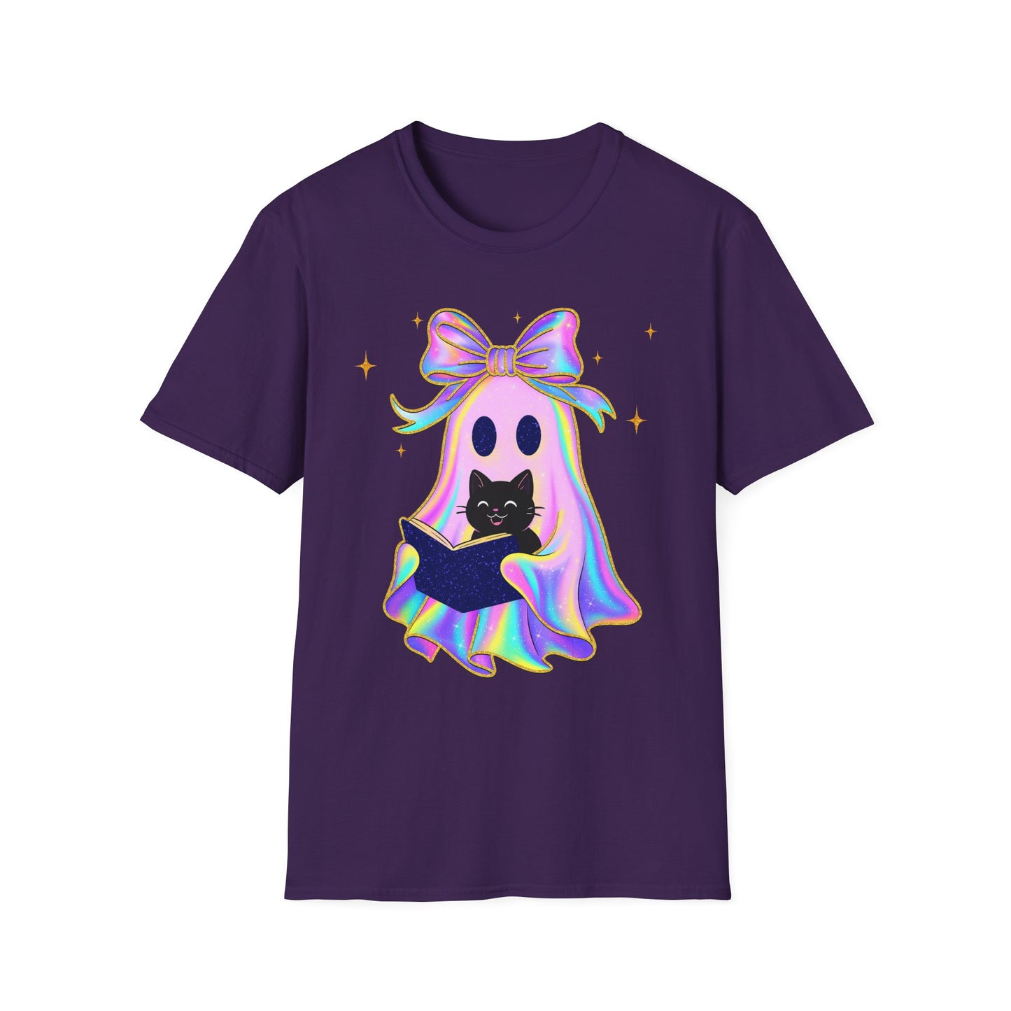 Pink Ghost Cat T-Shirt