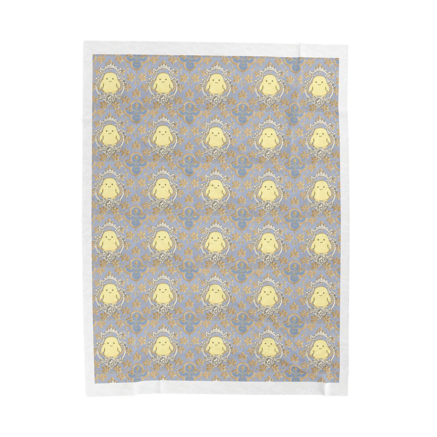 Doctor Who Adipose Pattern Velveteen Plush Blanket