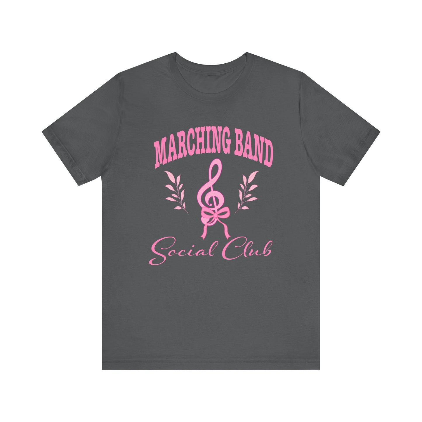 Marching Band Social Club Unisex Jersey Short Sleeve Tee