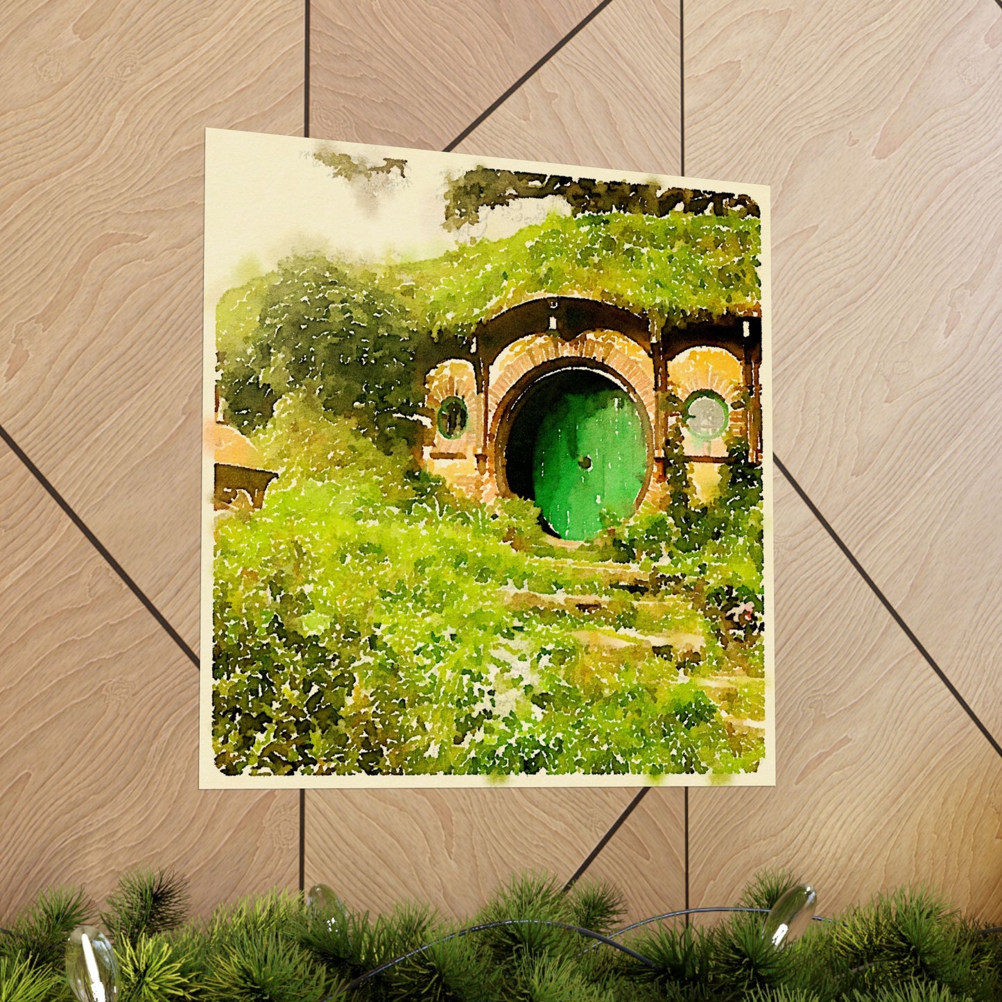 Poster: Home of Bilbo Baggins, Hobbiton, The Shire