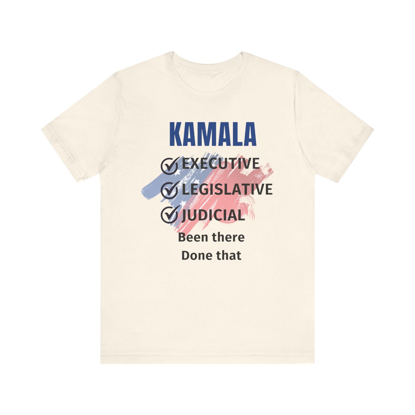 Kamala Harris Experience Tee, Political Tshirt, Women in Politics Gift, Government Branches Shirt, Political History Top, Feminist Activist