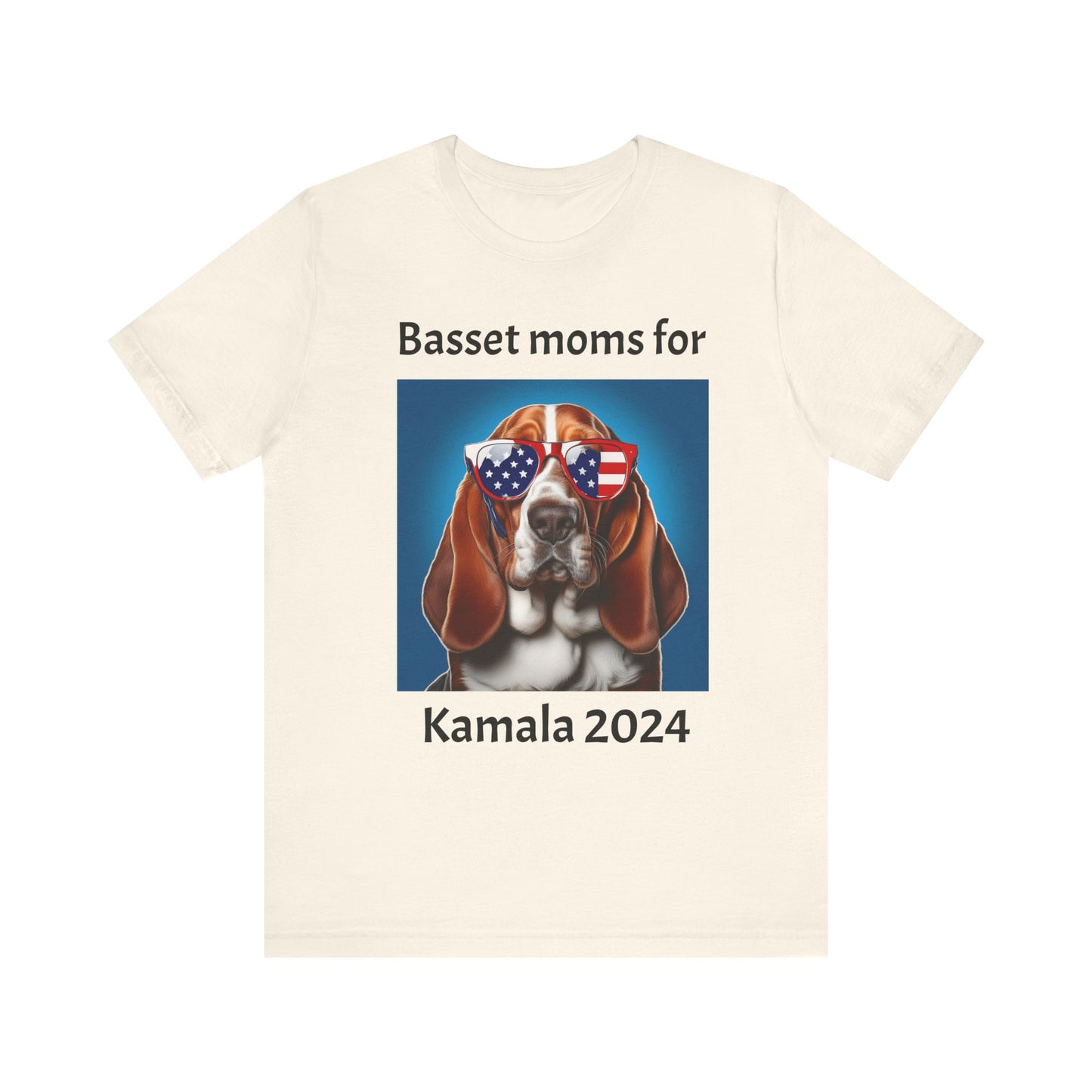 Basset moms for Kamala Jersey Short Sleeve Tee