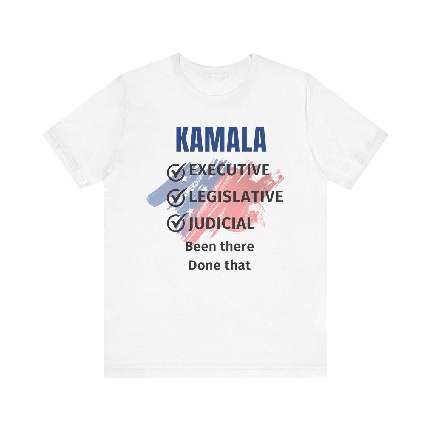 Kamala Harris Experience Tee, Political Tshirt, Women in Politics Gift, Government Branches Shirt, Political History Top, Feminist Activist