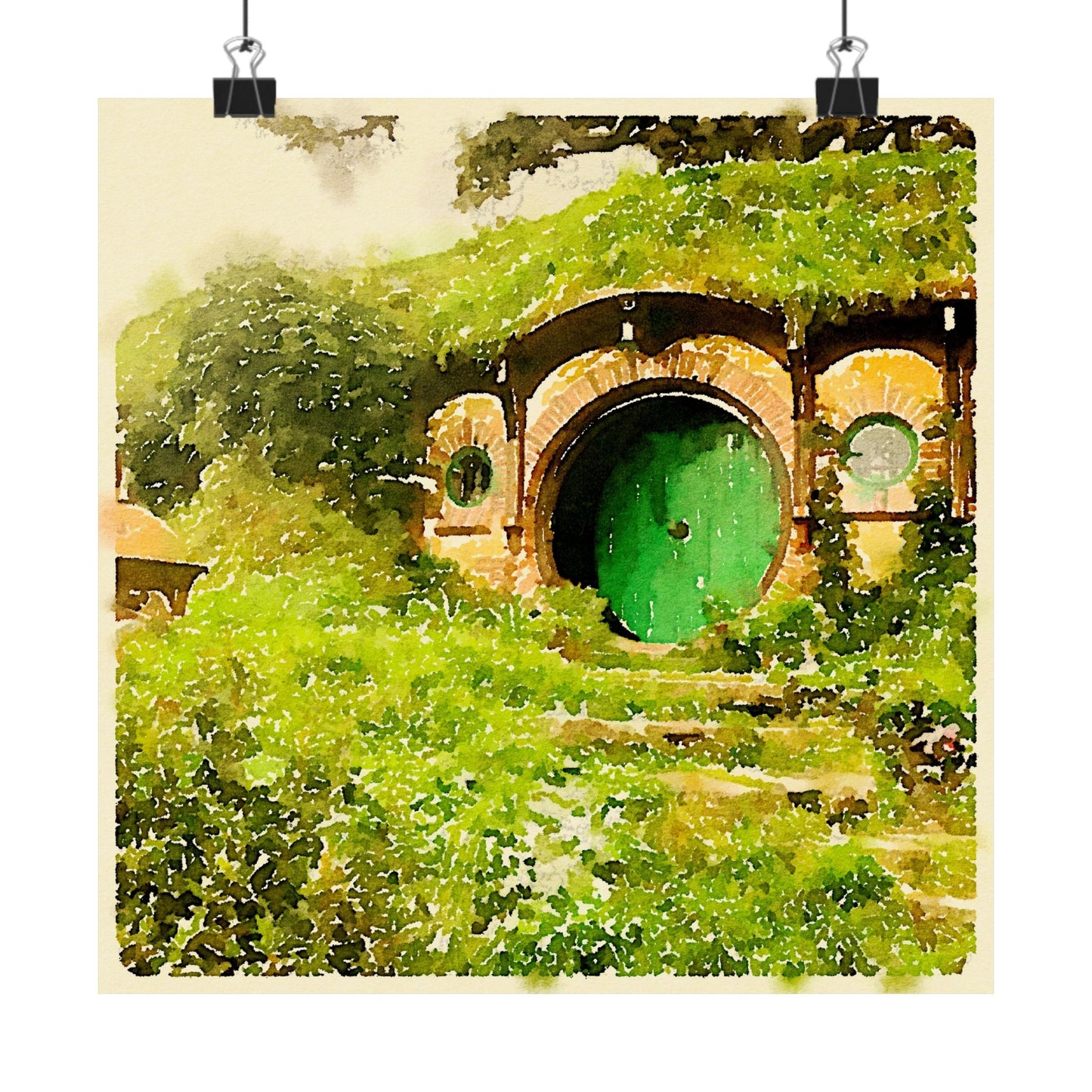 Poster: Home of Bilbo Baggins, Hobbiton, The Shire