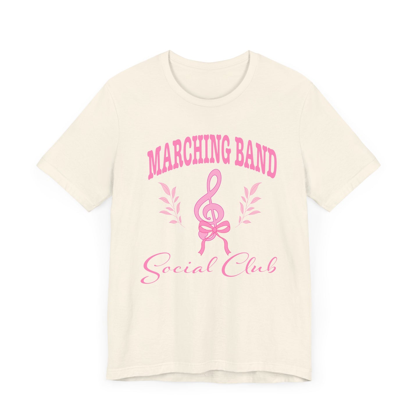 Marching Band Social Club Unisex Jersey Short Sleeve Tee