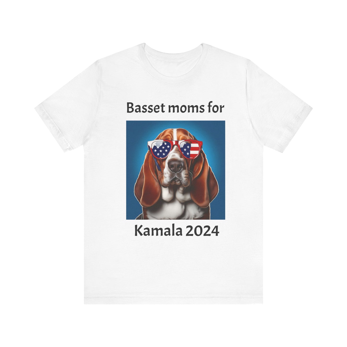 Basset moms for Kamala Jersey Short Sleeve Tee