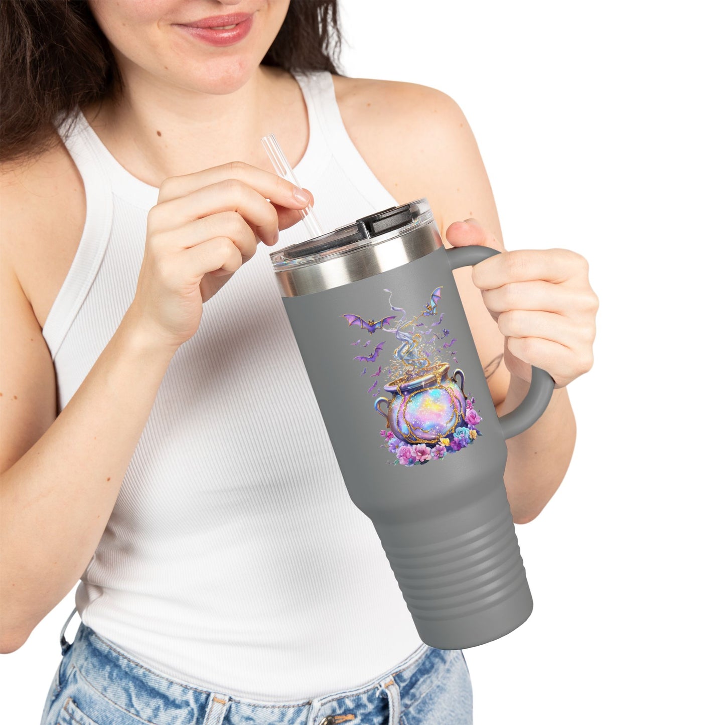Witchy Cauldron Travel Mug