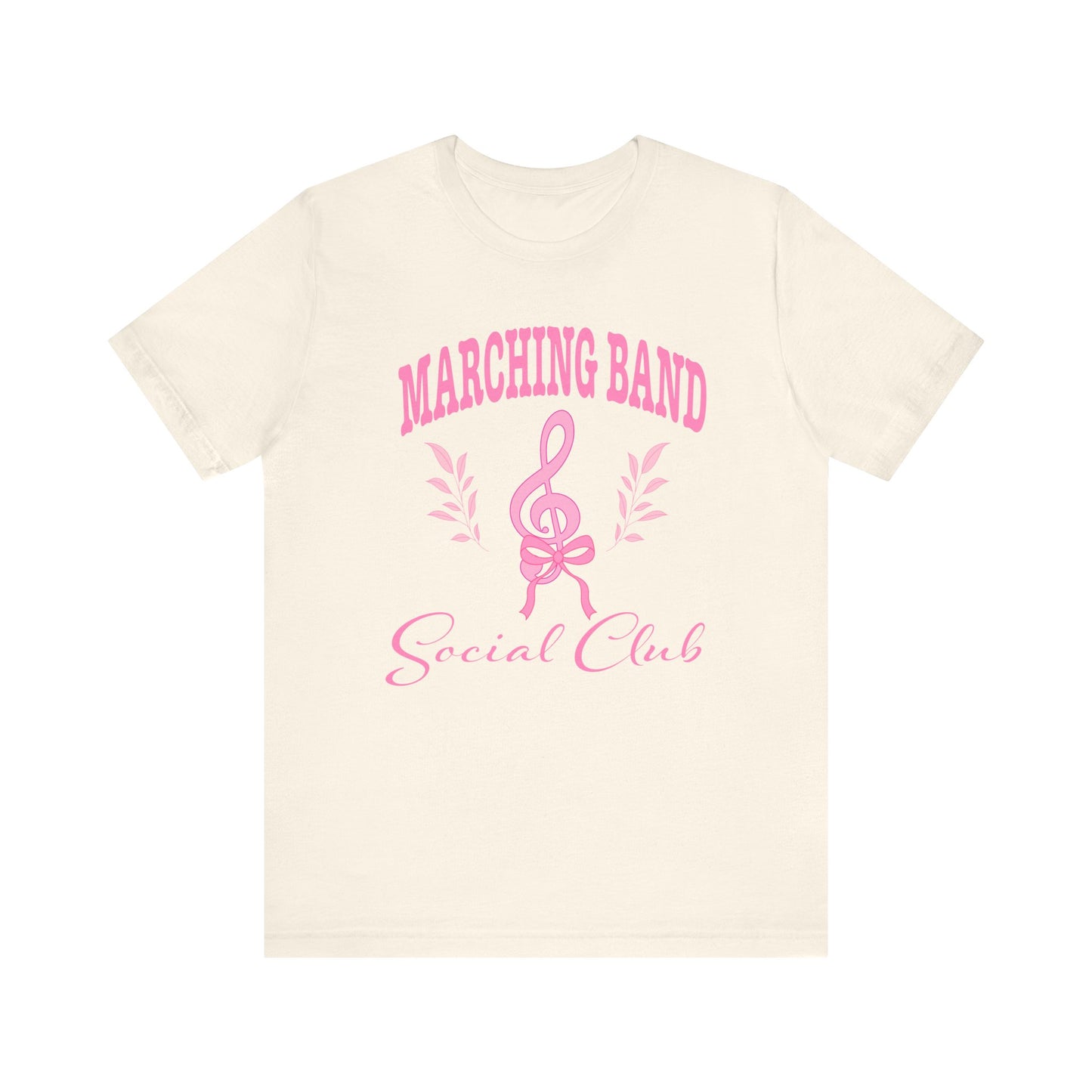 Marching Band Social Club Unisex Jersey Short Sleeve Tee