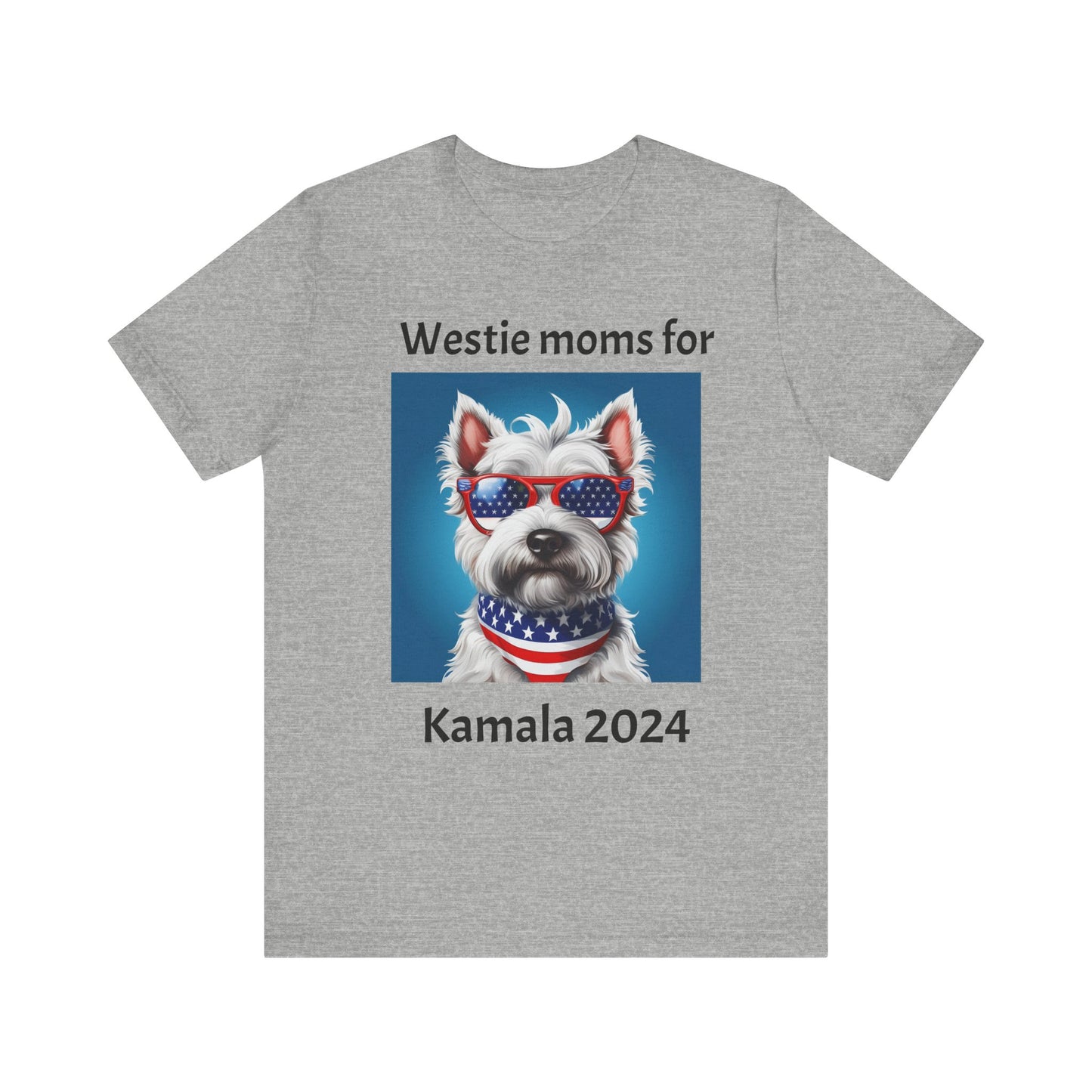 Westie moms for Kamala Jersey Short Sleeve Tee