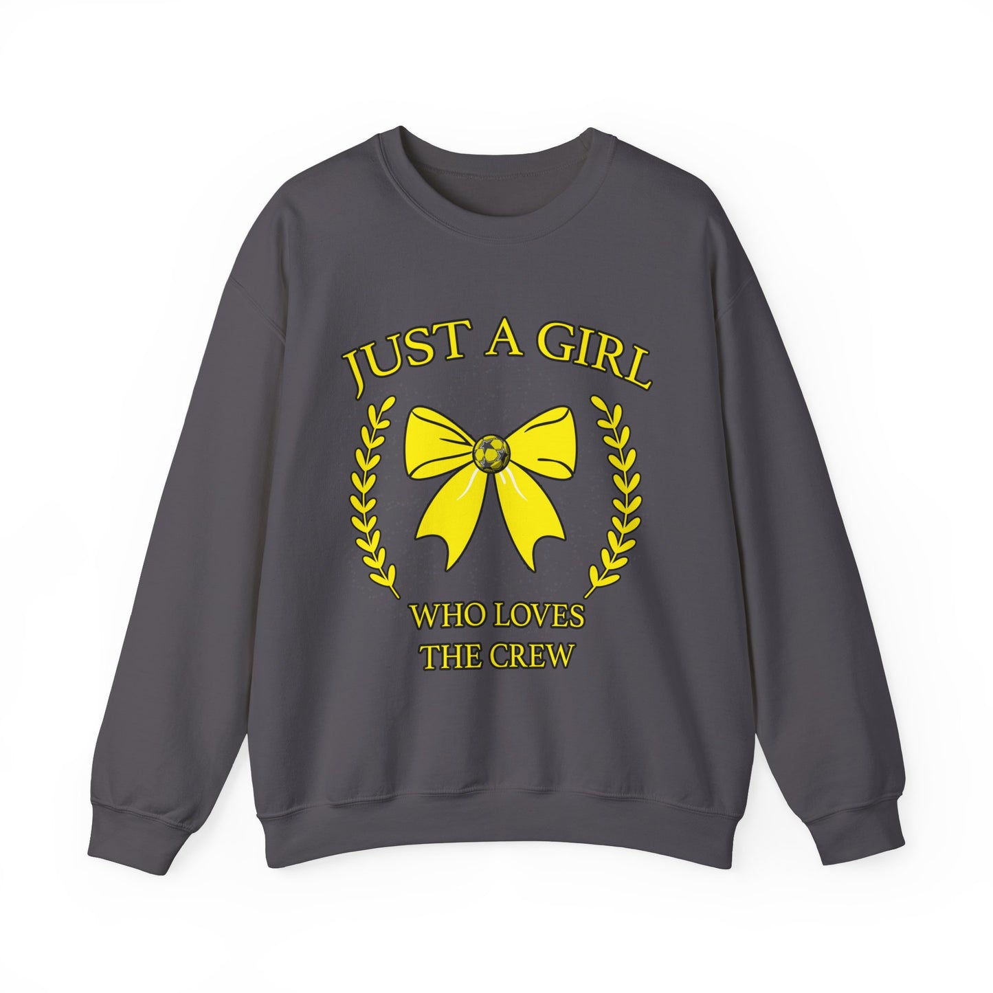 A Girl Who Loves the Crew Unisex Heavy Blend™ Crewneck Sweatshirt