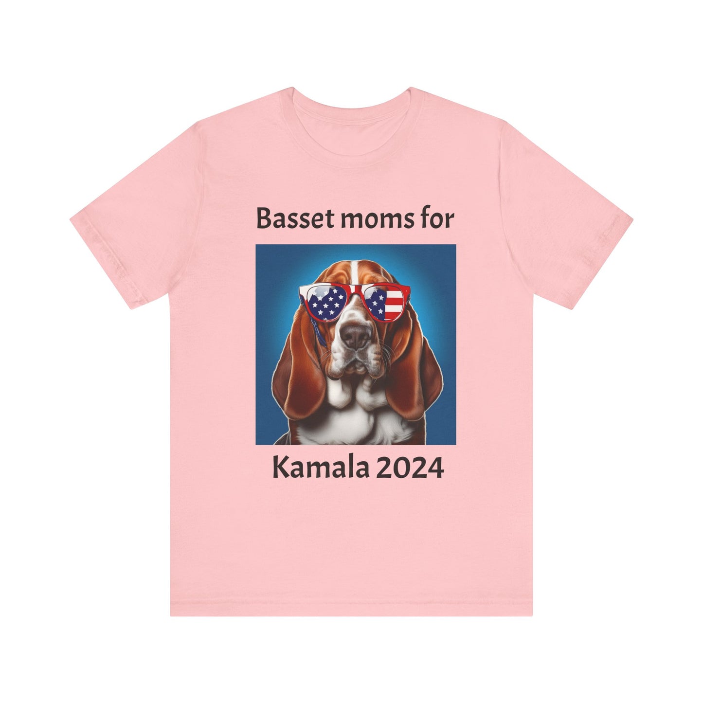 Basset moms for Kamala Jersey Short Sleeve Tee