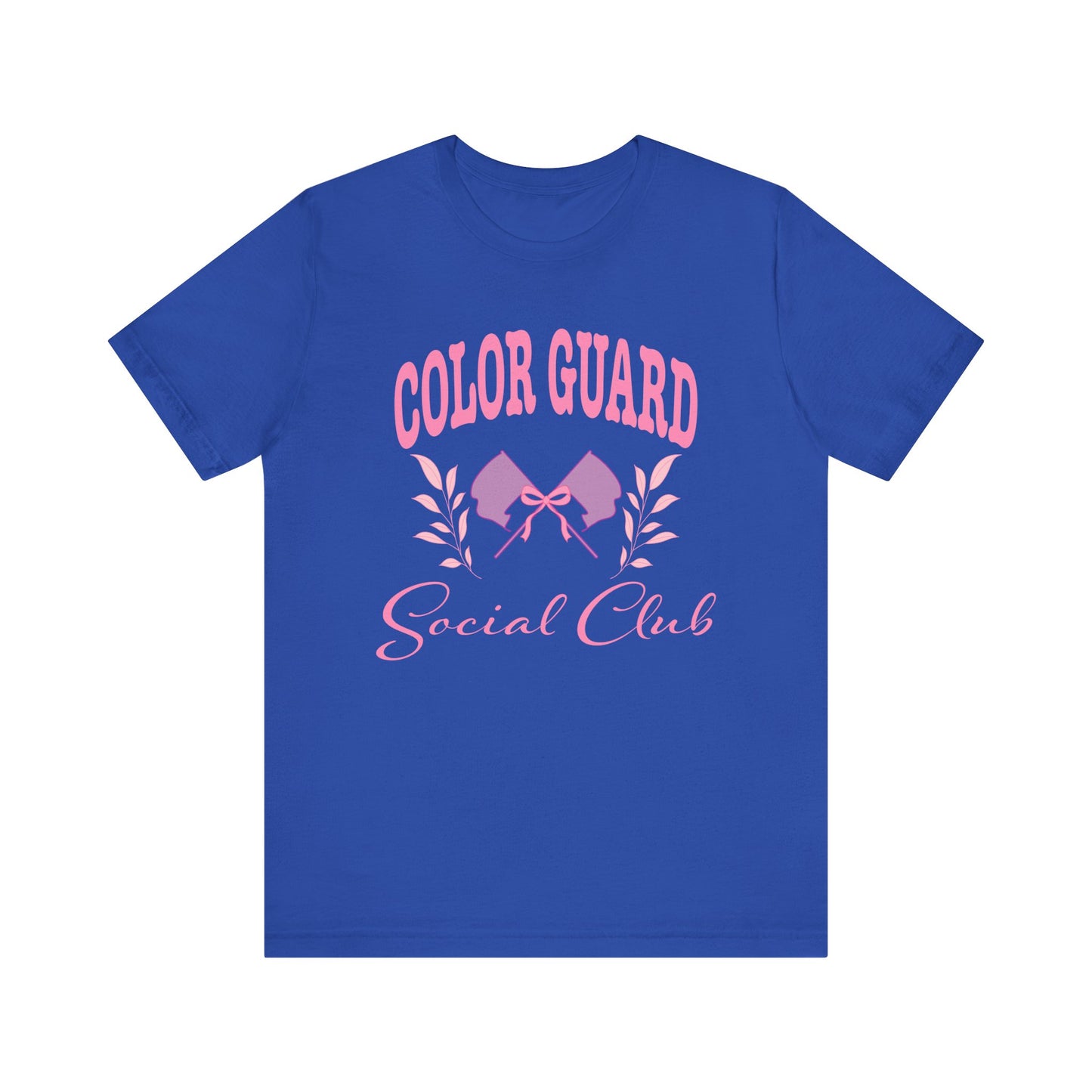 Color Guard Social Club optional PERSONALIZED Jersey Short Sleeve Tee