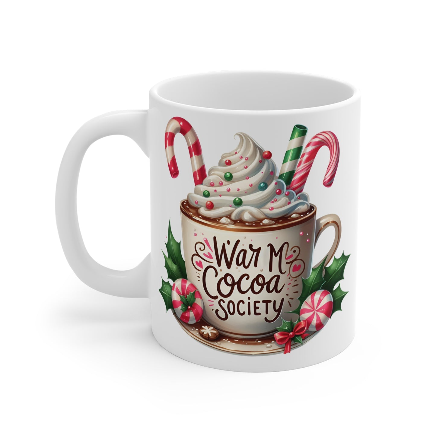 Mug Warm Cocoa Society 11oz