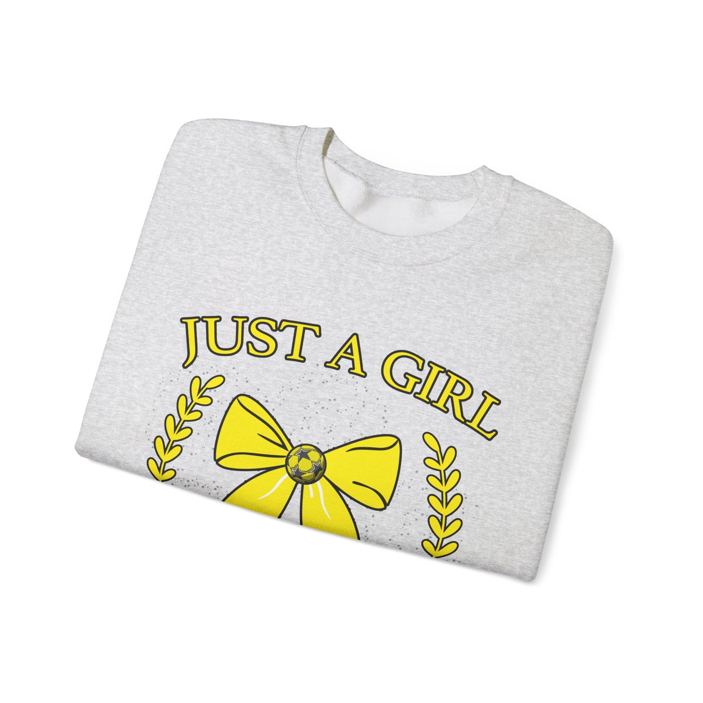 A Girl Who Loves the Crew Unisex Heavy Blend™ Crewneck Sweatshirt