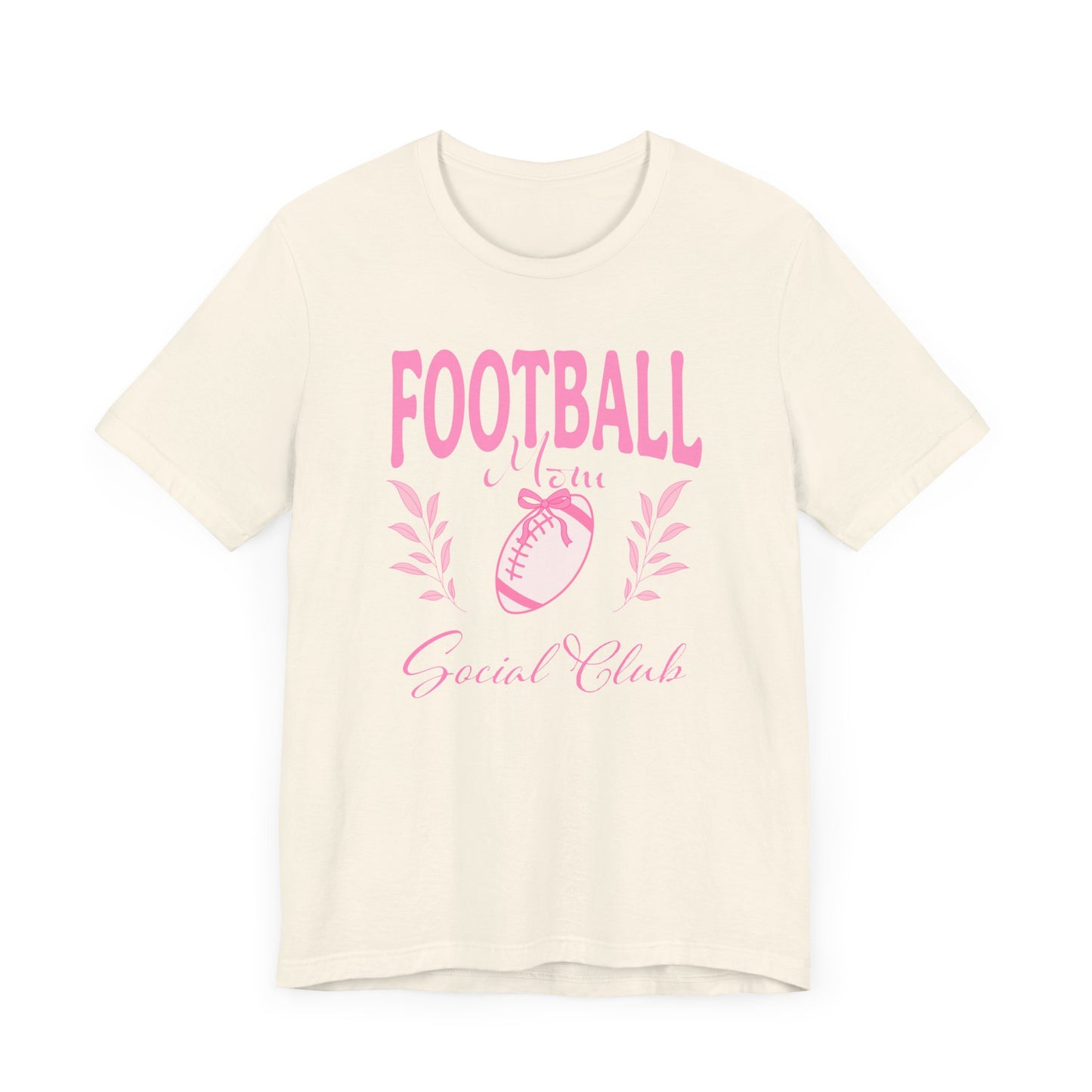 Football Mom Social Club optional PERSONALIZED Jersey Short Sleeve Tee