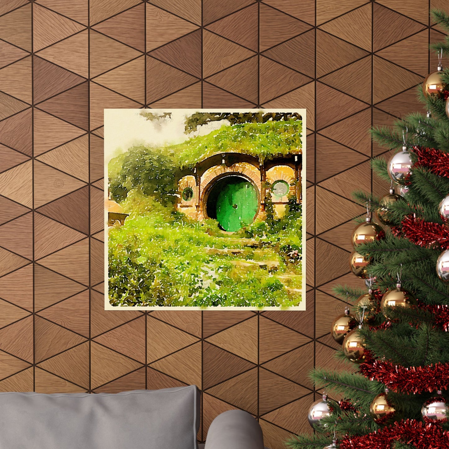 Poster: Home of Bilbo Baggins, Hobbiton, The Shire