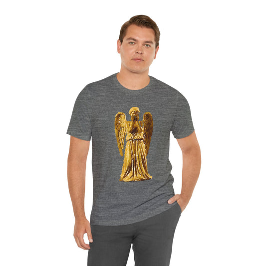 Weeping Angels Doctor Who Tshirt, Unisex Tee, Short Sleeve Top, Sci-Fi Fan Shirt, Retro TV Series Apparel