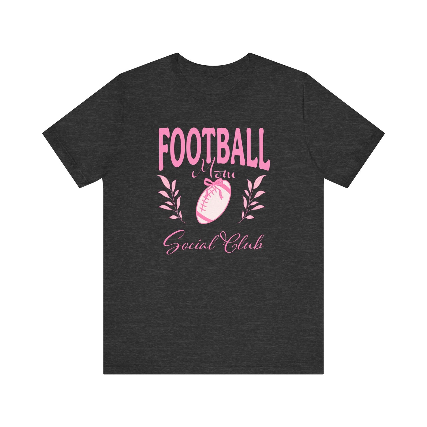 Football Mom Social Club optional PERSONALIZED Jersey Short Sleeve Tee