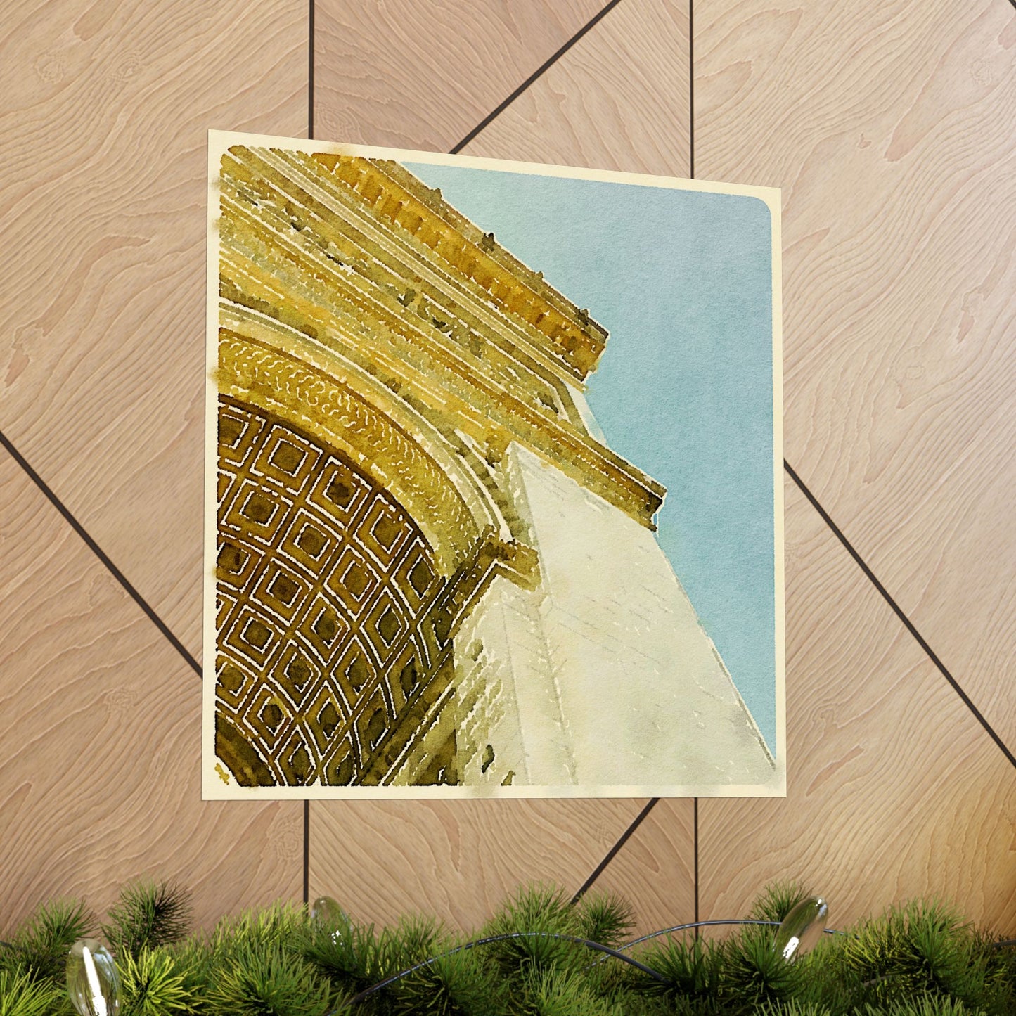 Poster Wall Art - Arc de Triumph Study of Paris