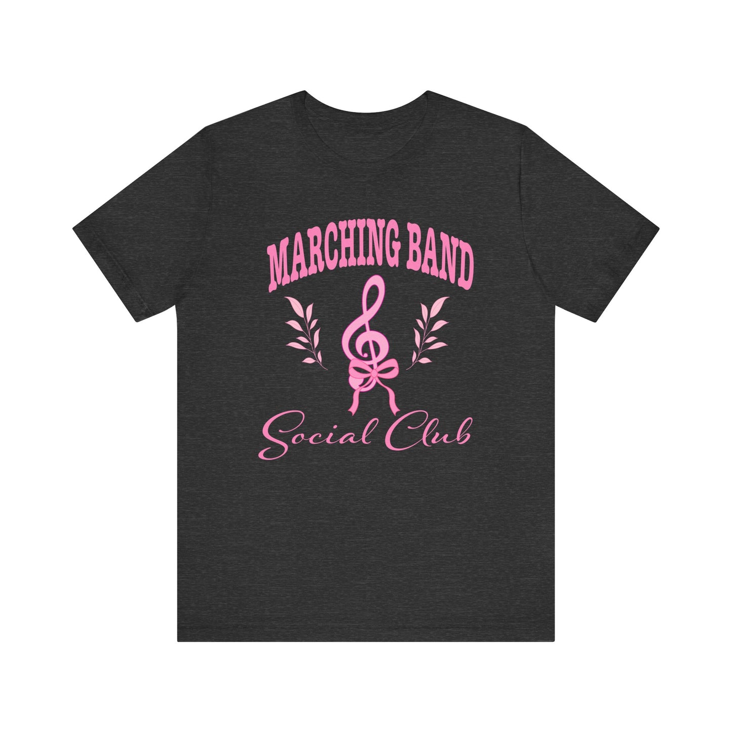 Marching Band Social Club Unisex Jersey Short Sleeve Tee