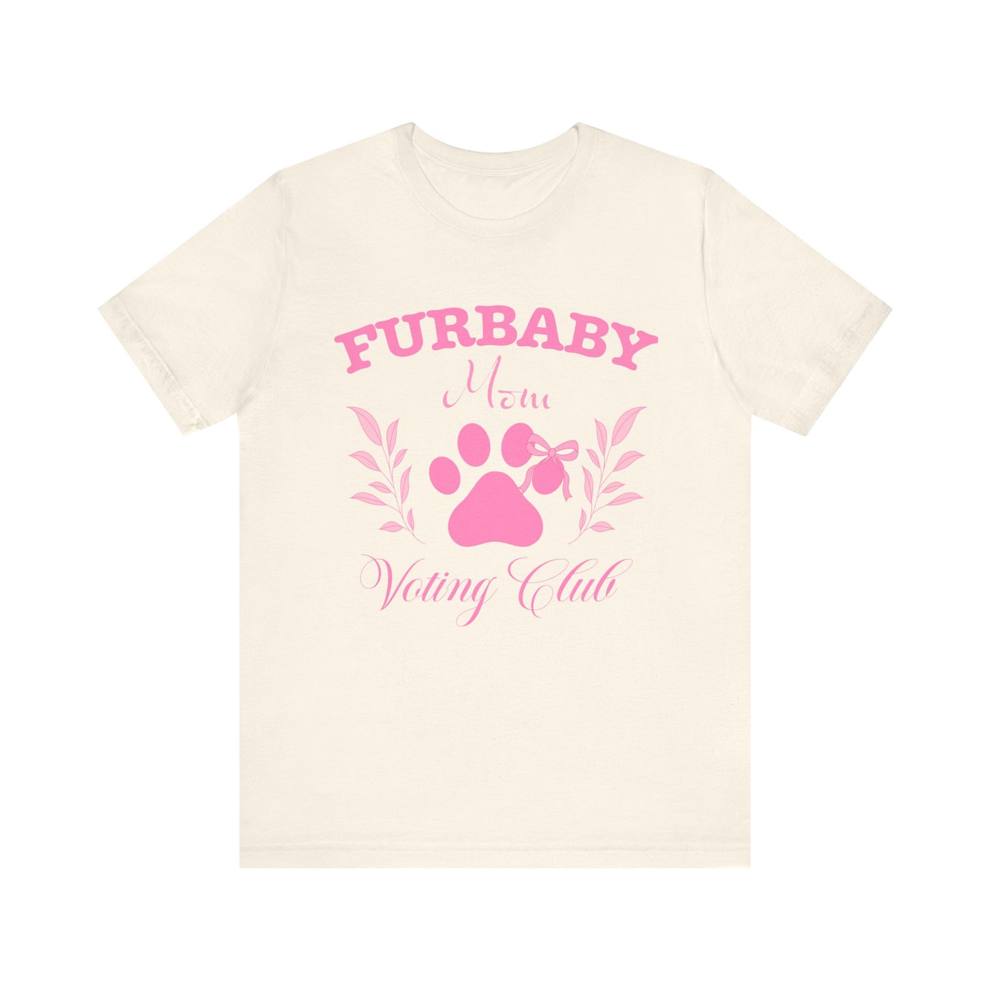 Furbaby Mom Voing Club Jersey Short Sleeve Tee