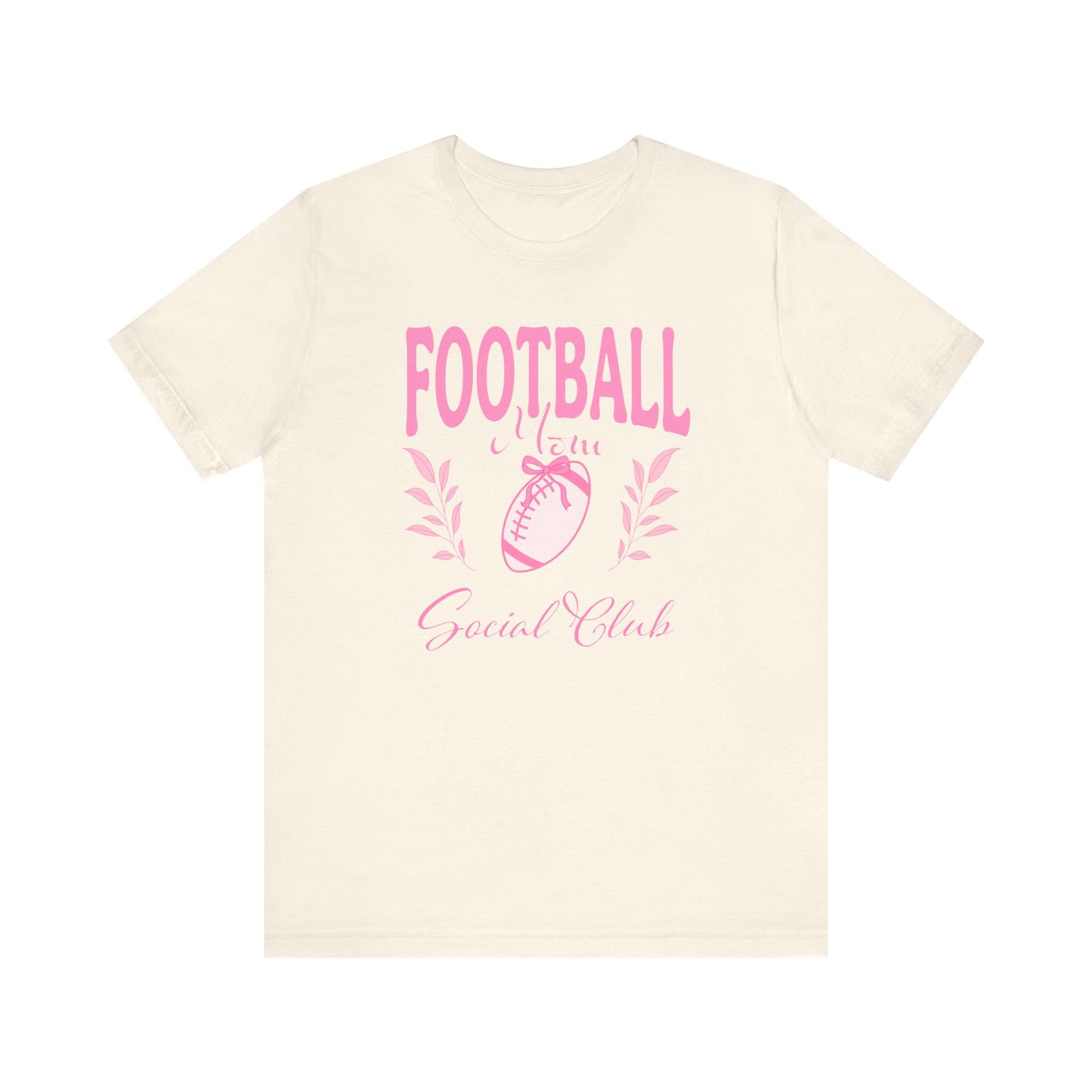 Football Mom Social Club optional PERSONALIZED Jersey Short Sleeve Tee