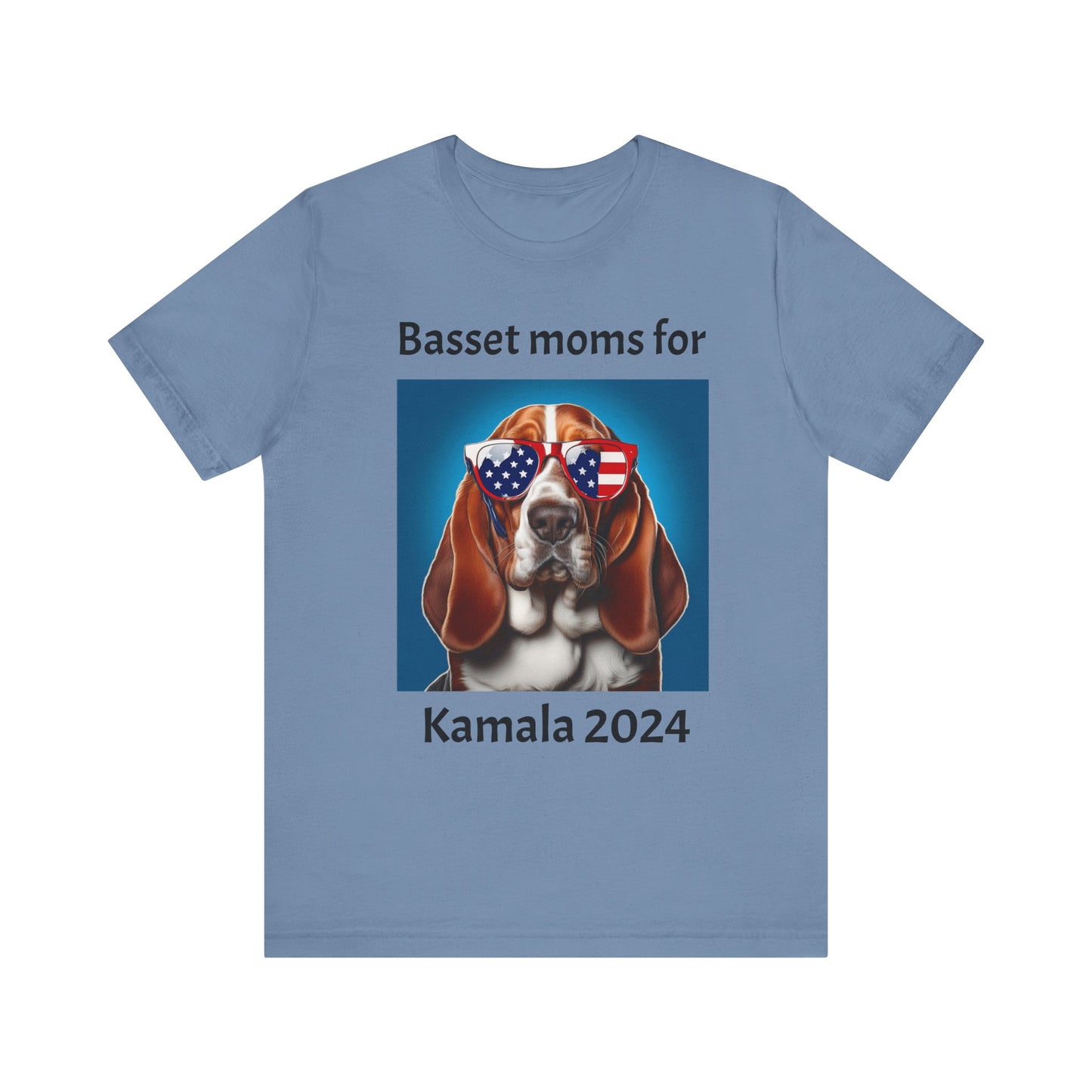 Basset moms for Kamala Jersey Short Sleeve Tee