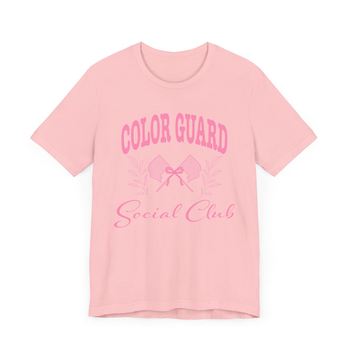 Color Guard Social Club optional PERSONALIZED Jersey Short Sleeve Tee