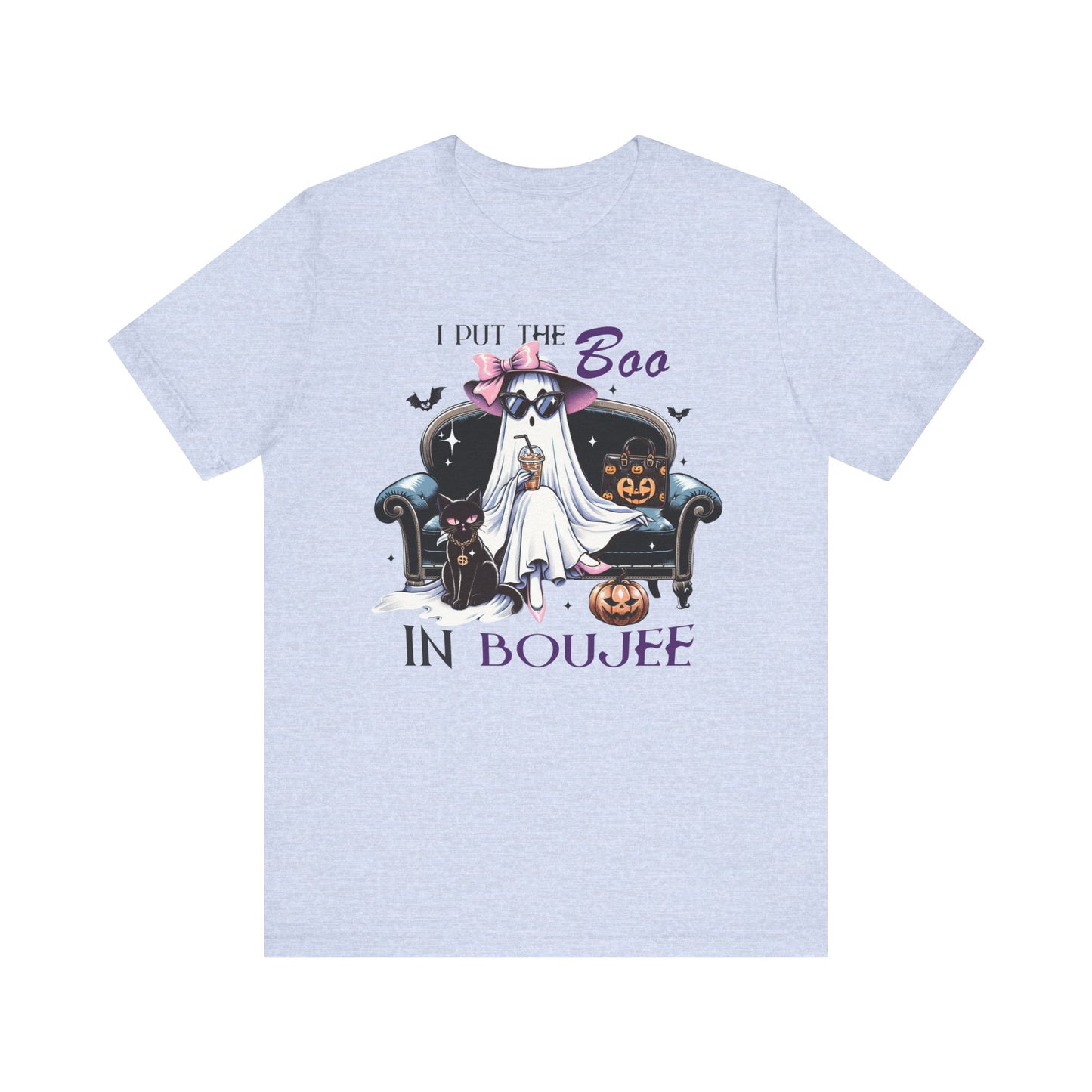 Halloween Boo Bougie Tee, Unisex Shirt, Funny Halloween Tshirt, Spooky T-shirt, Halloween Costume Top