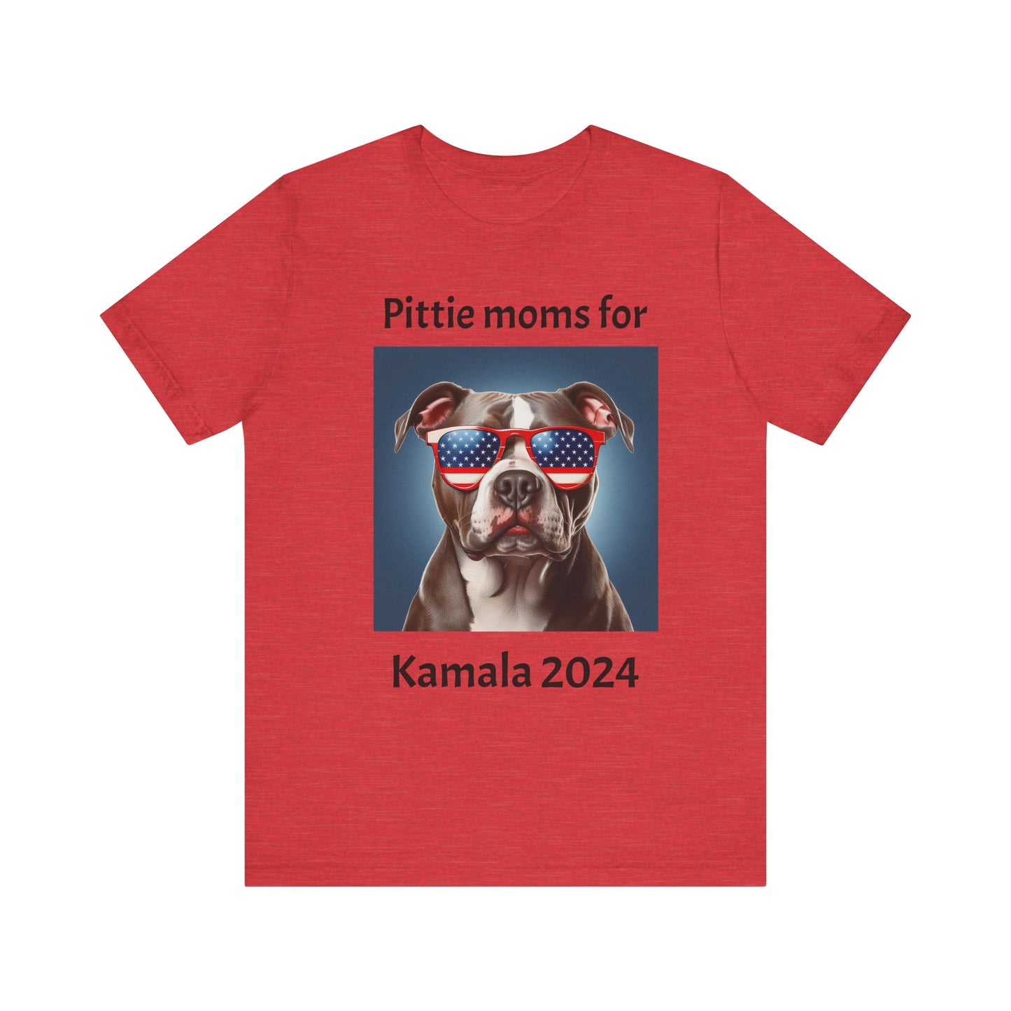 Pittie moms for Kamala Jersey Short Sleeve Tee