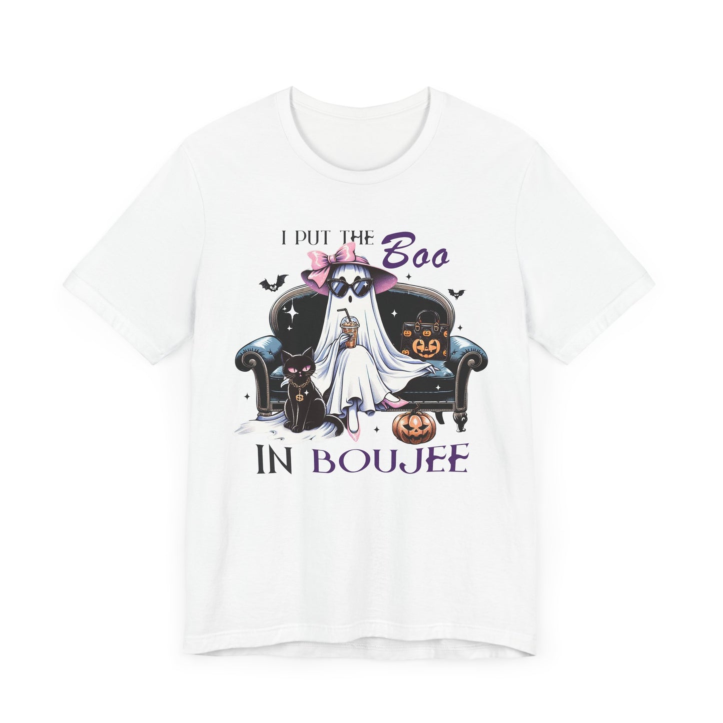 Halloween Boo Bougie Tee, Unisex Shirt, Funny Halloween Tshirt, Spooky T-shirt, Halloween Costume Top