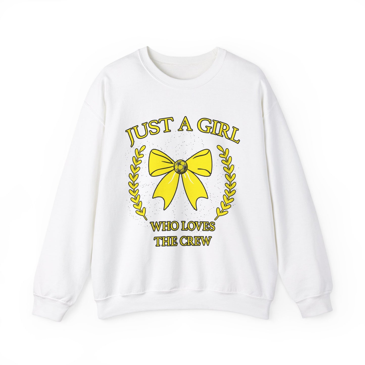 A Girl Who Loves the Crew Unisex Heavy Blend™ Crewneck Sweatshirt