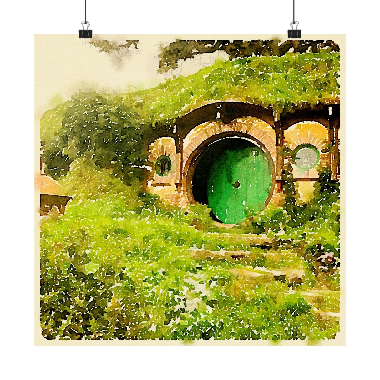 Poster: Home of Bilbo Baggins, Hobbiton, The Shire