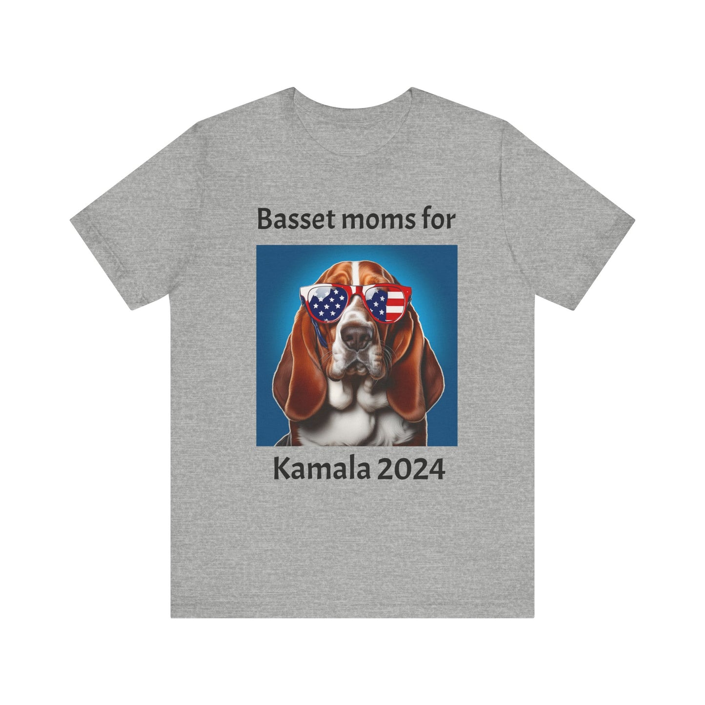 Basset moms for Kamala Jersey Short Sleeve Tee