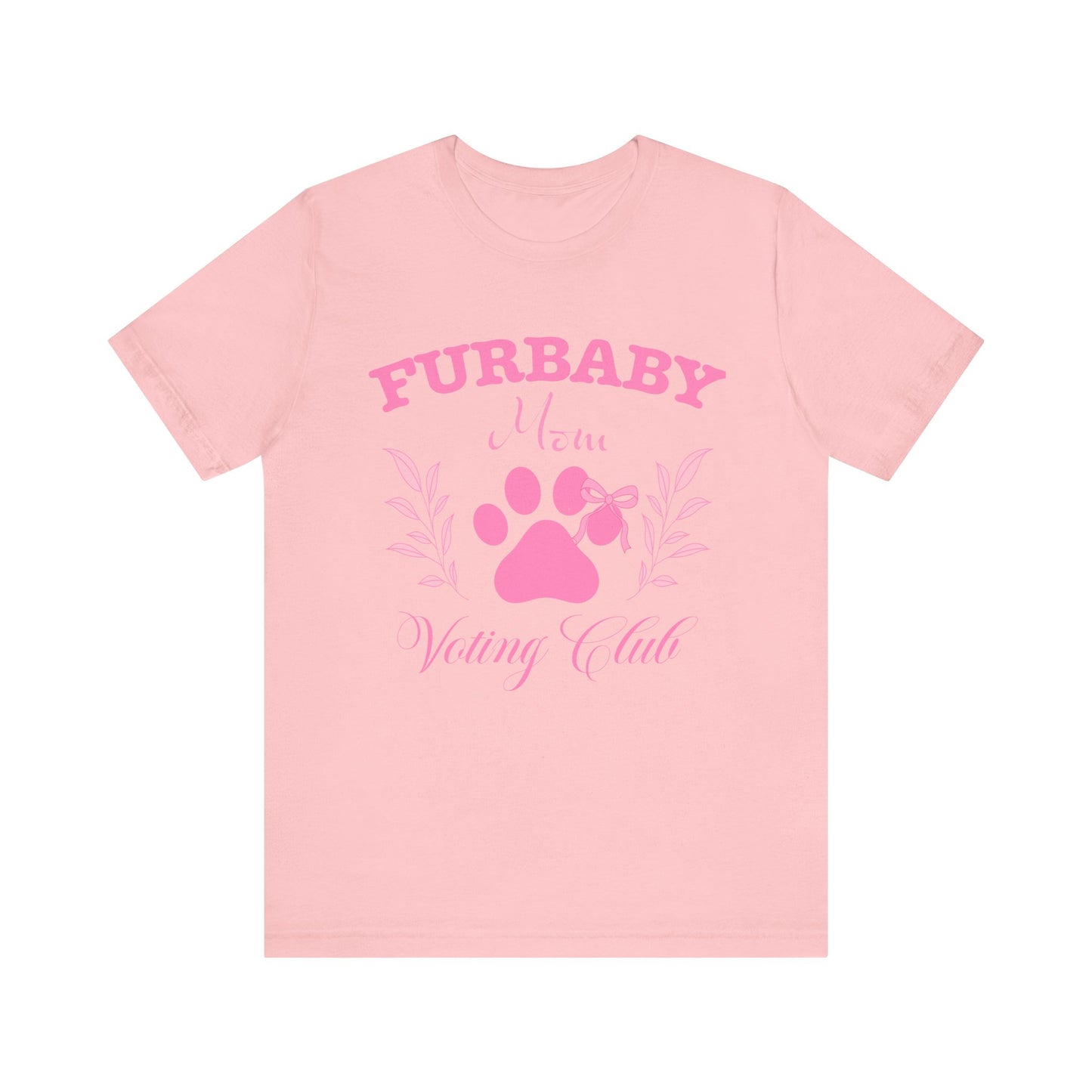 Furbaby Mom Voing Club Jersey Short Sleeve Tee