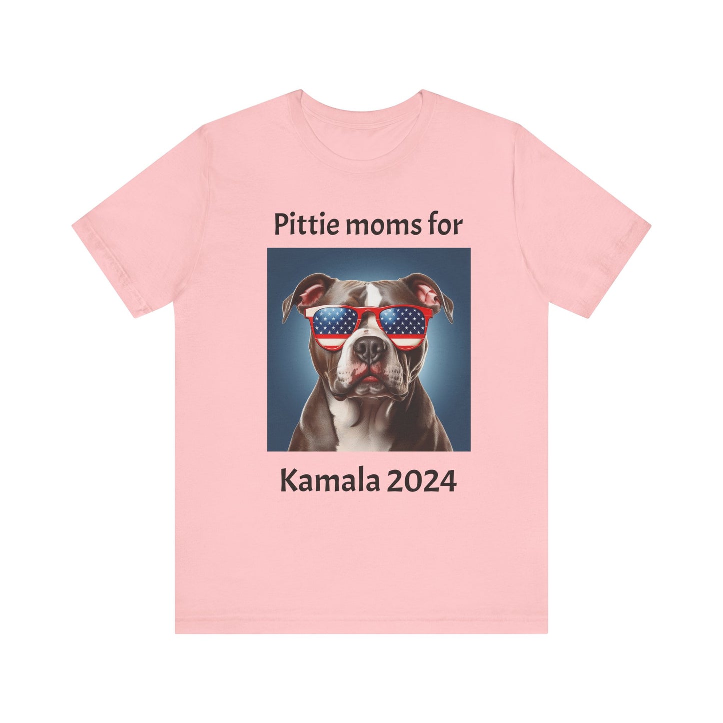 Pittie moms for Kamala Jersey Short Sleeve Tee