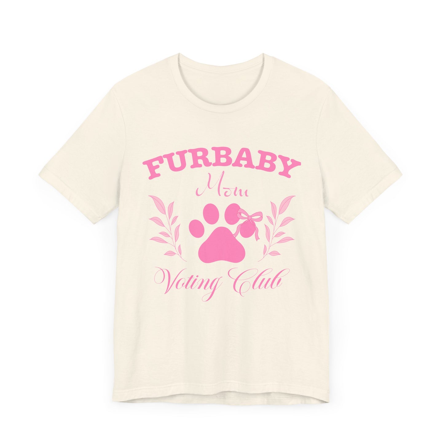 Furbaby Mom Voing Club Jersey Short Sleeve Tee