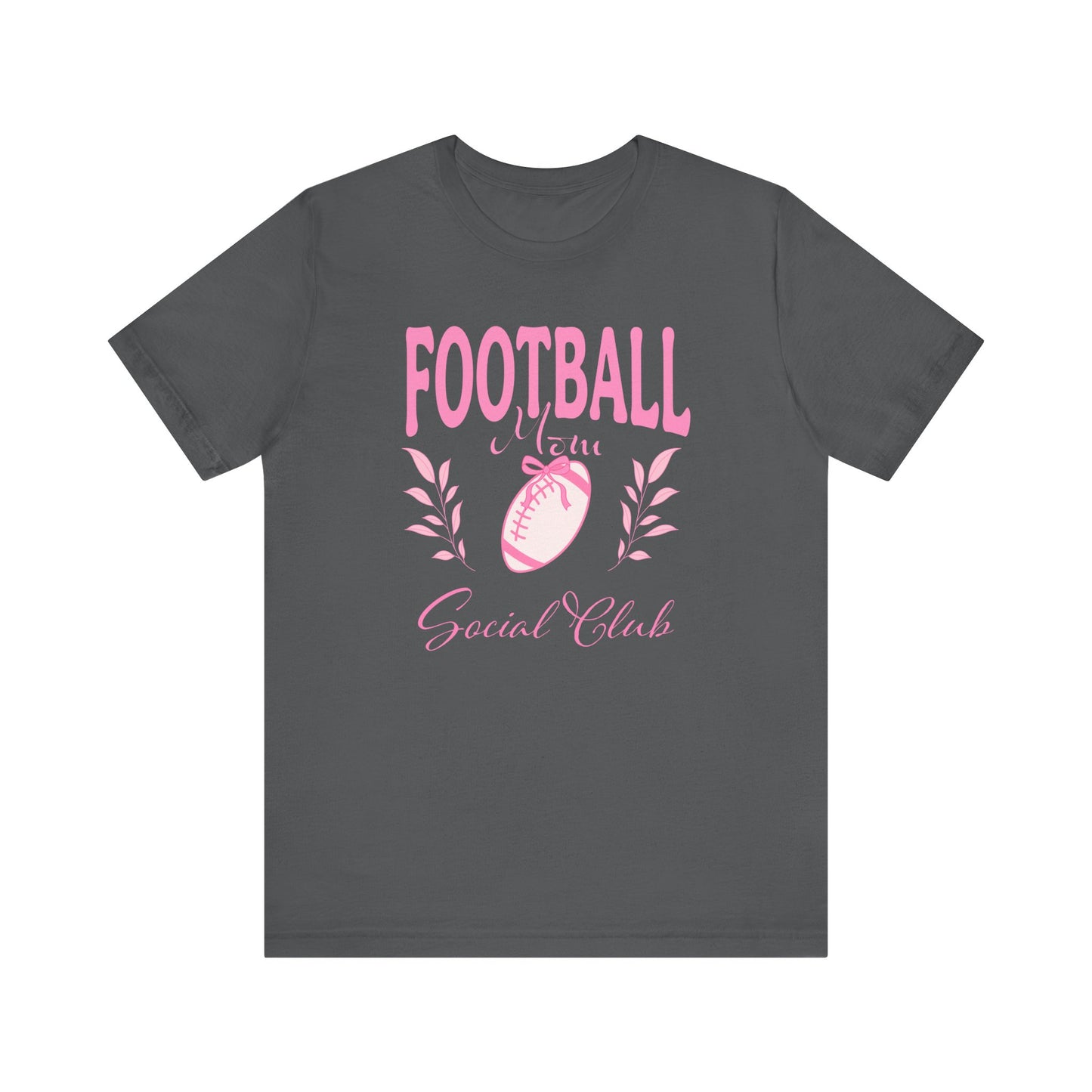 Football Mom Social Club optional PERSONALIZED Jersey Short Sleeve Tee