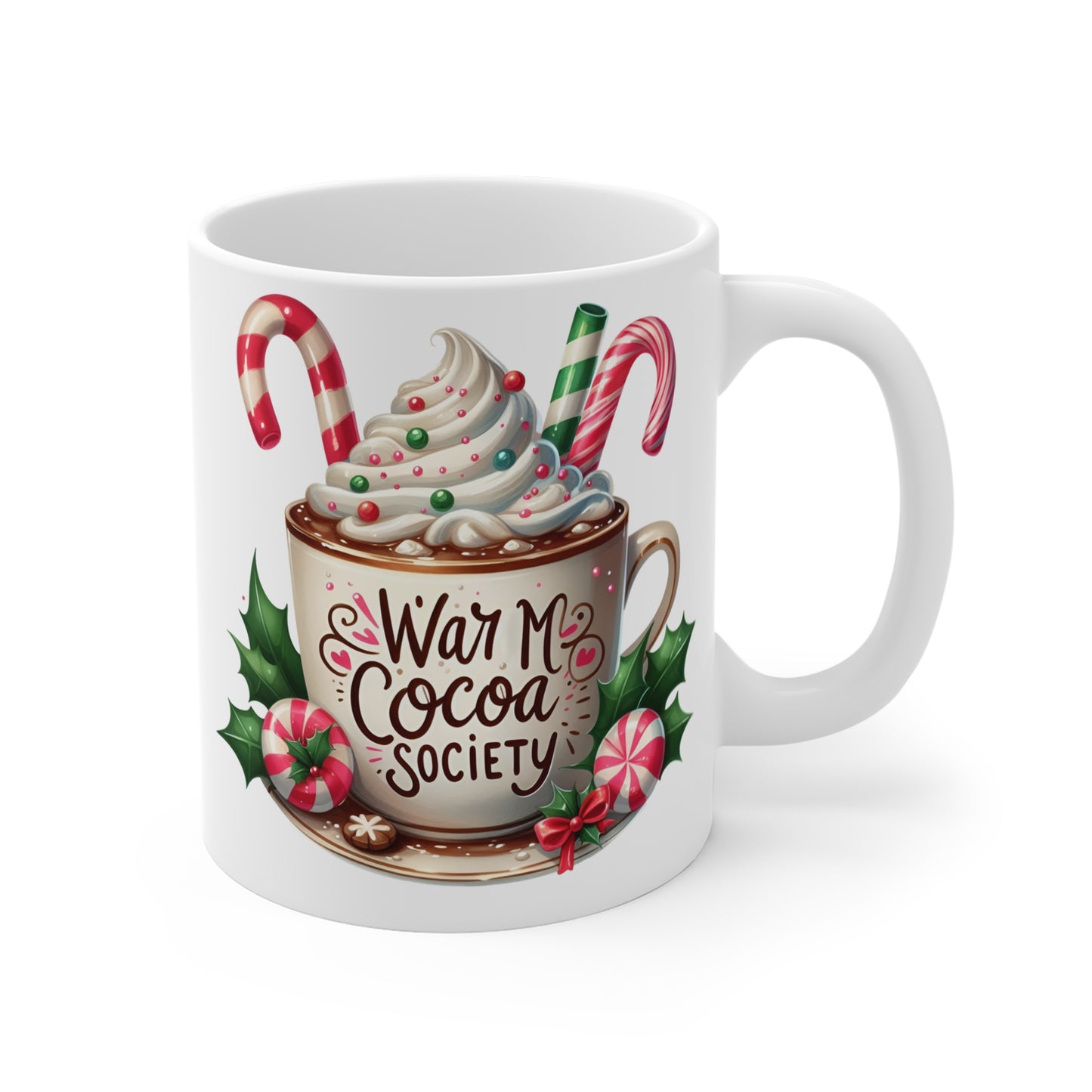 Mug Warm Cocoa Society 11oz