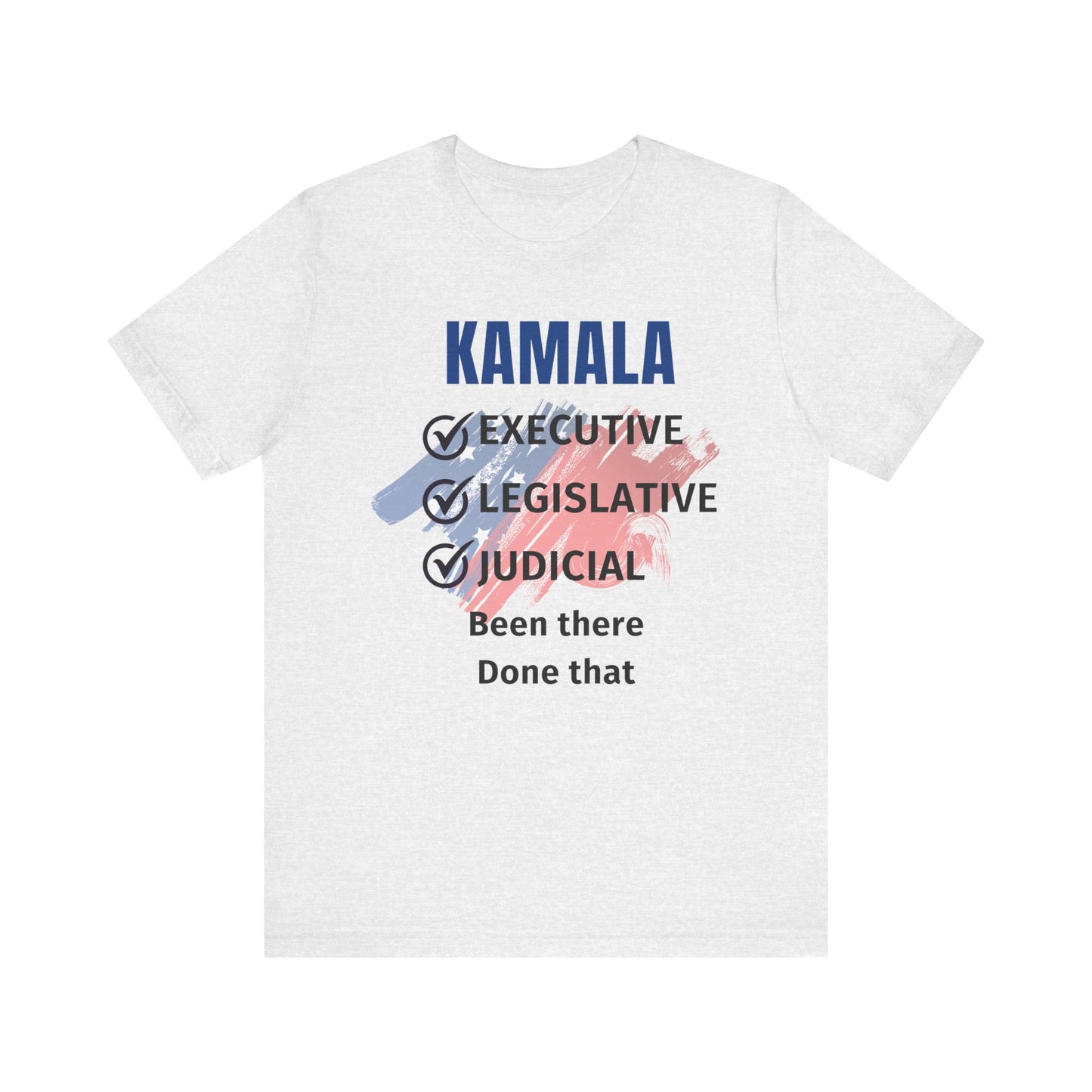 Kamala Harris Experience Tee, Political Tshirt, Women in Politics Gift, Government Branches Shirt, Political History Top, Feminist Activist